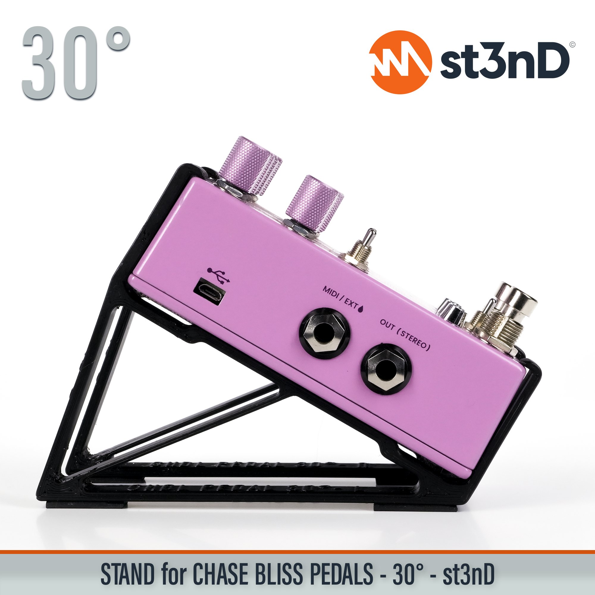 bliss chase chase bliss stand chasebliss st3nD stable stand strong sturdy tilted desktop stand pedal effects pedal stand effects pedal