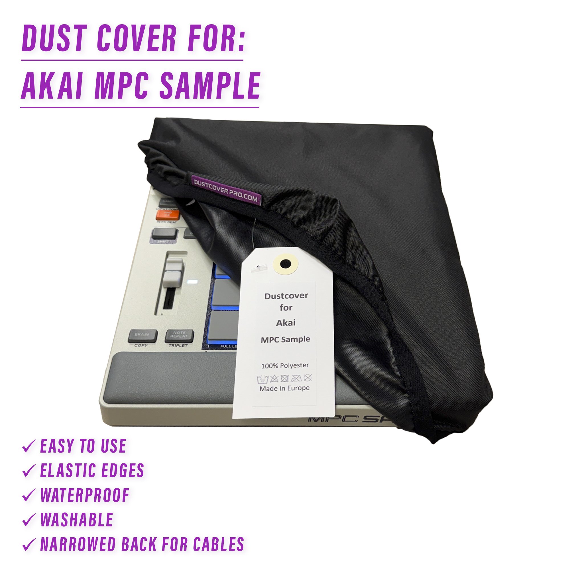 akai dust cover dustcover dustcoverpro elastic synth synth protection water resistant waterproof akai mpc sample mpc mpc sample sampler