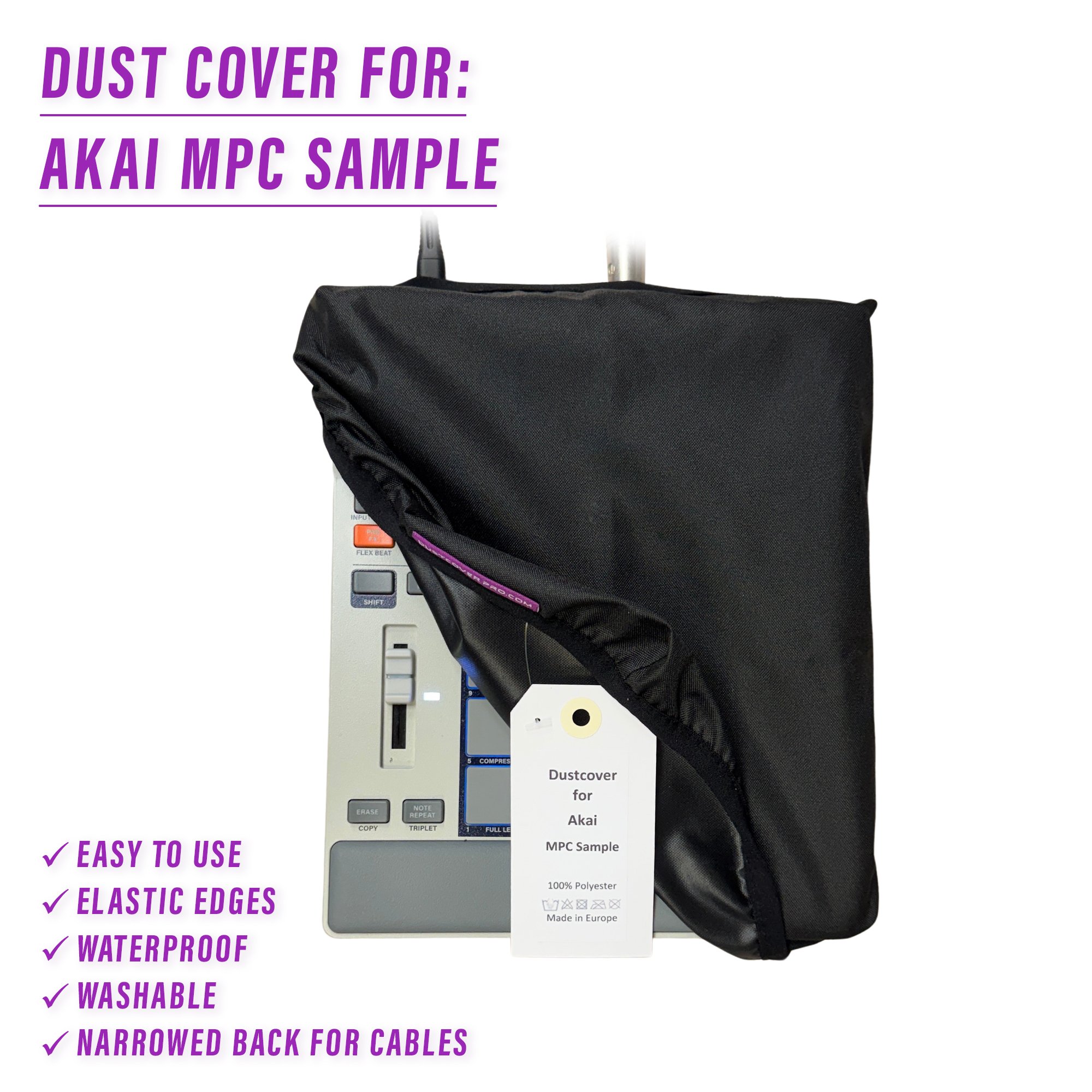 akai dust cover dustcover dustcoverpro elastic synth synth protection water resistant waterproof akai mpc sample mpc mpc sample sampler