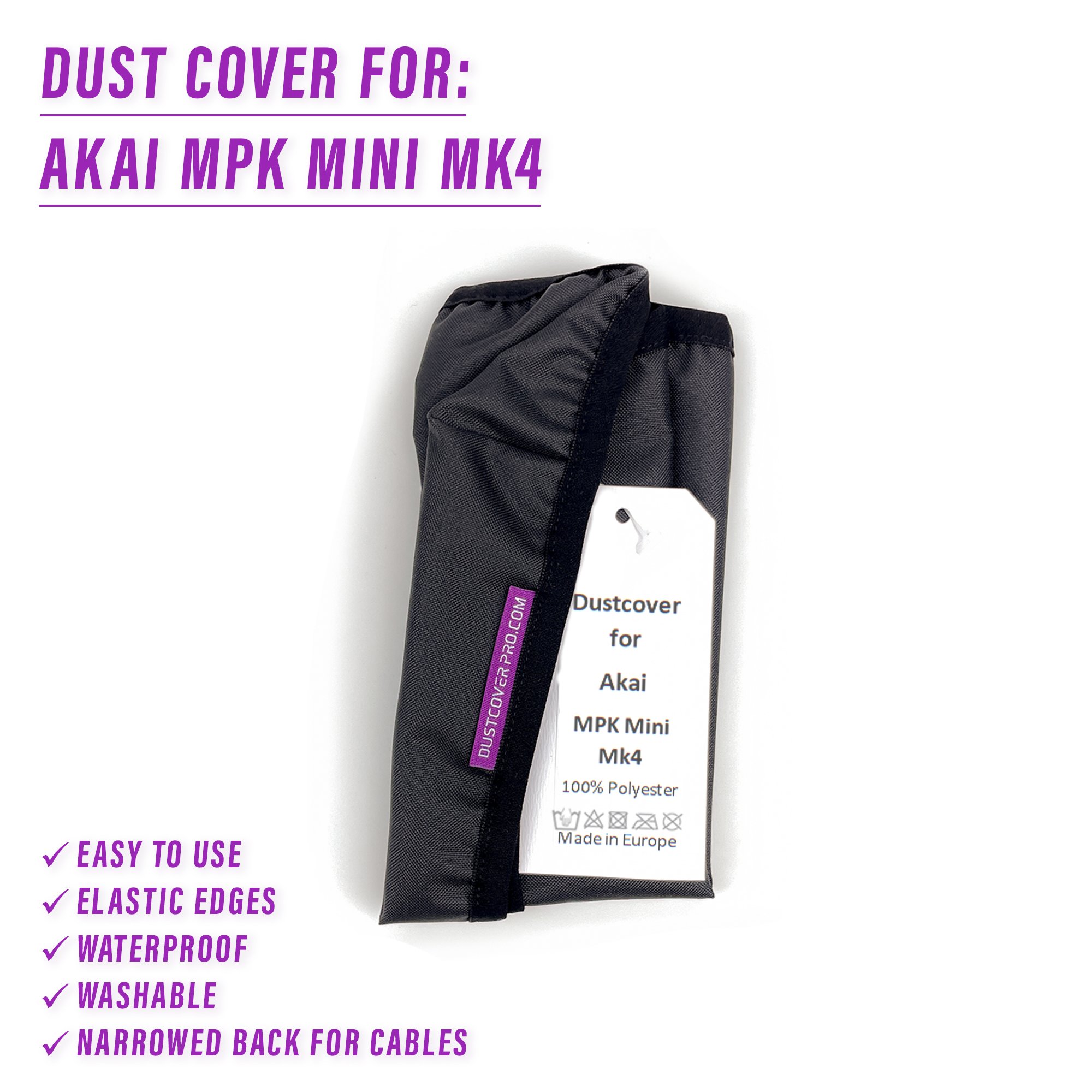 akai cover dustcover dustcoverpro elastic Mpk Mini protection synth waterproof mpk mini mk4
