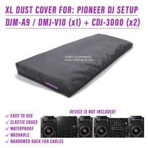 cdj 3000 DJ LIVE SET dust cover dustcover dustcoverpro elastic PIONEER Pioneer DJ PIONEER DJ SETUP synth water resistant waterproof djma-a9 djm v10 pioneer dj djm v10 Pioneer DJM V10 Pioneer DJM A9