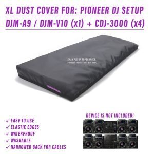 cdj 3000 DJ LIVE SET dust cover dustcover dustcoverpro elastic PIONEER Pioneer DJ PIONEER DJ SETUP synth water resistant waterproof djma-a9 djm v10 pioneer dj djm v10 Pioneer DJM V10 Pioneer DJM A9
