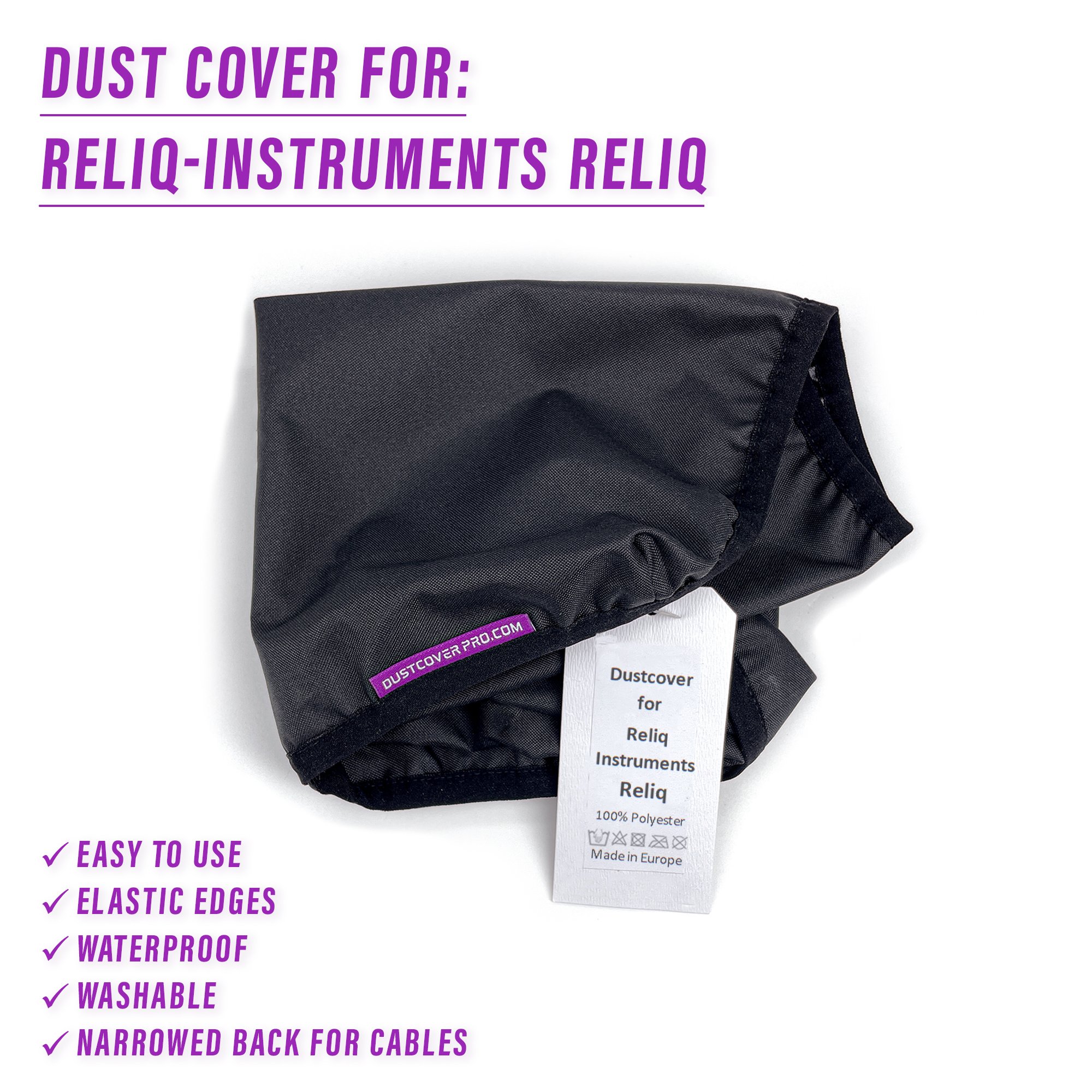 dust cover dustcover dustcoverpro elastic synth synth protection water resistant waterproof reliq instruments controller instrument modular