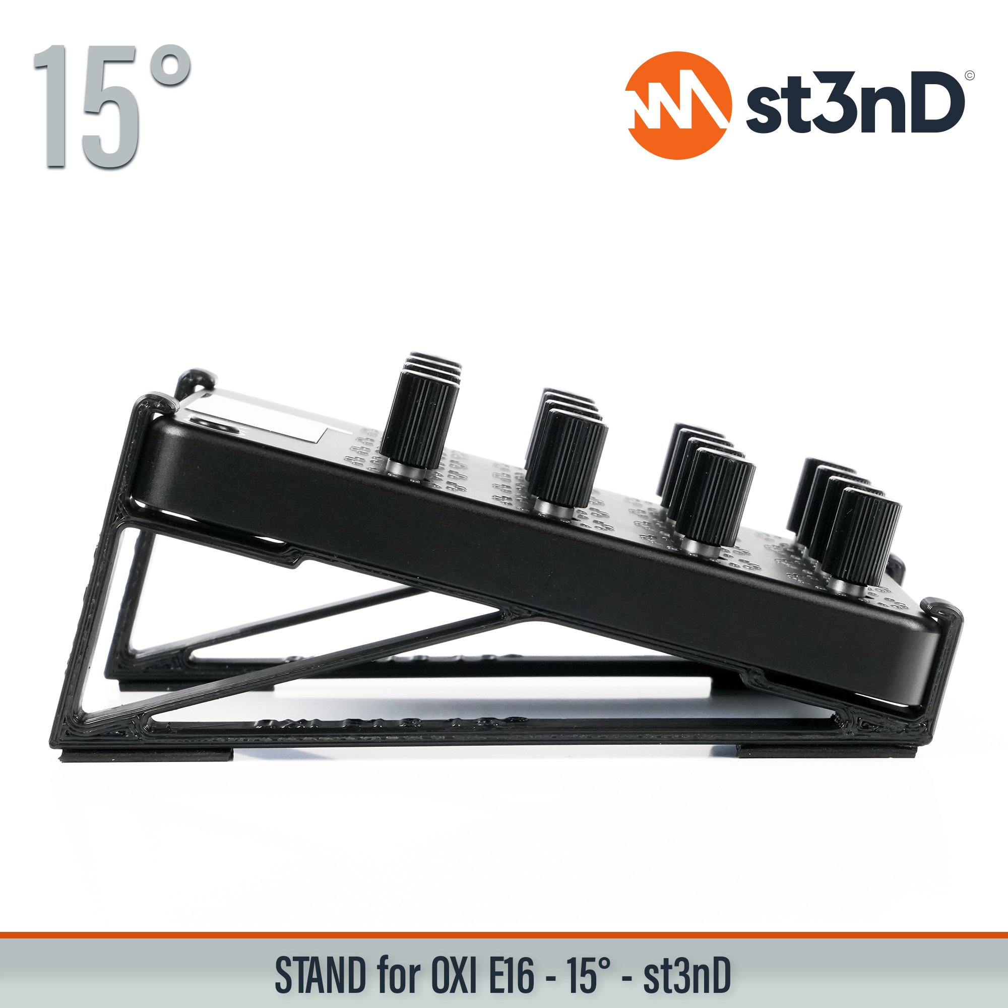 daw controller dj controller portable st3nD stable stand strong sturdy tilted midi oxi oxi e16 oxi instruments oxi e-16