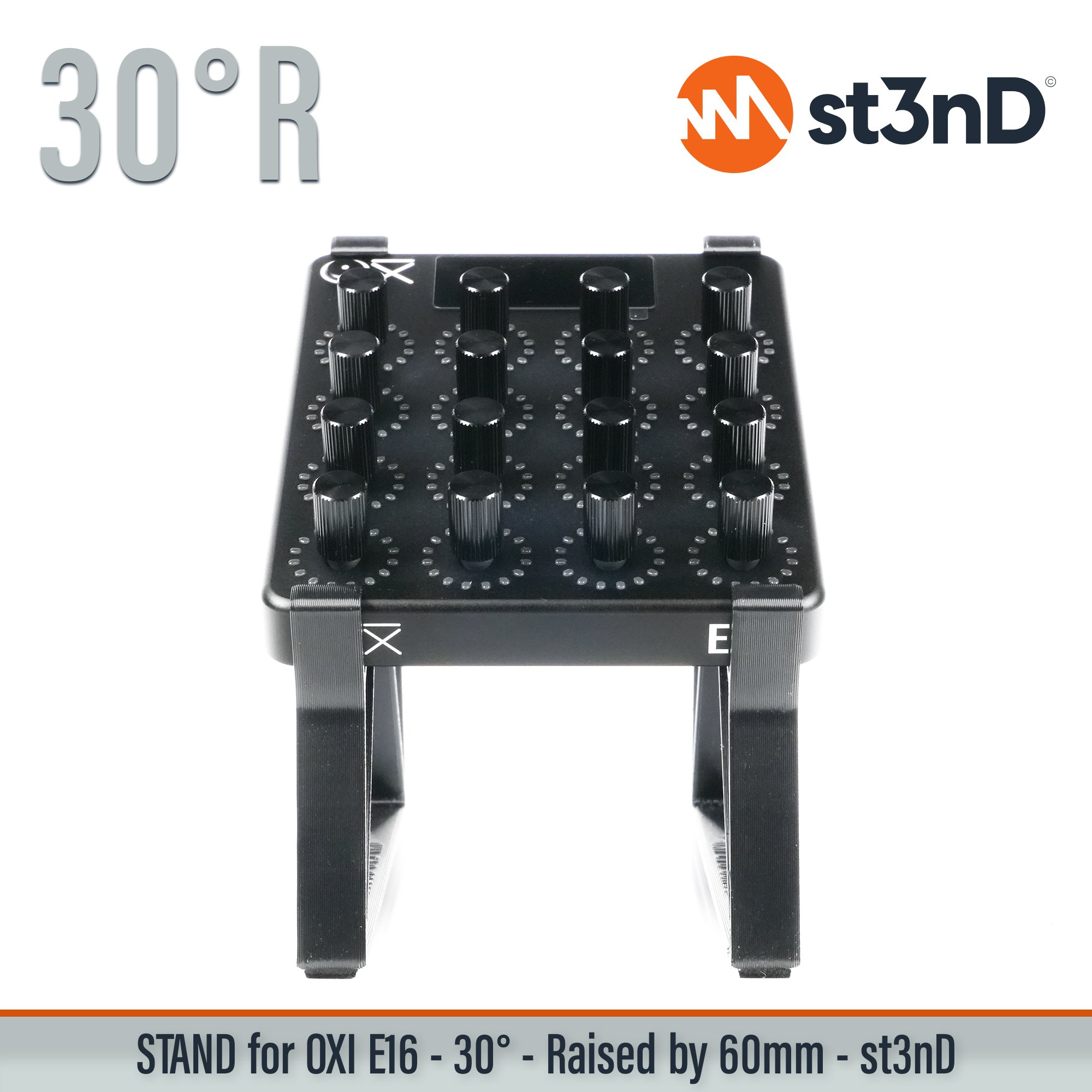 daw controller dj controller portable st3nD stable stand strong sturdy tilted midi oxi oxi e16 oxi instruments oxi e-16 raised