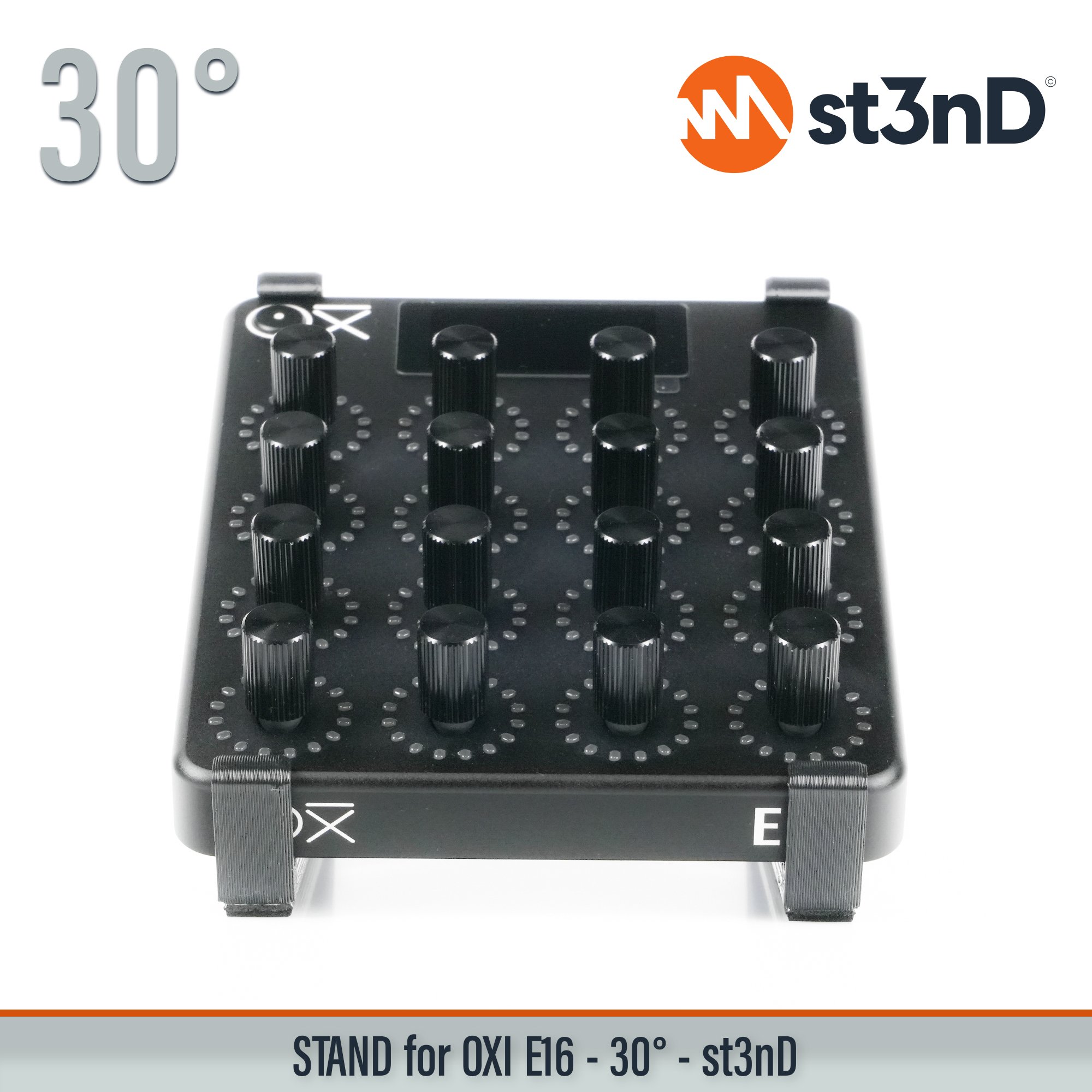 daw controller dj controller portable st3nD stable stand strong sturdy tilted midi oxi oxi e16 oxi instruments oxi e-16