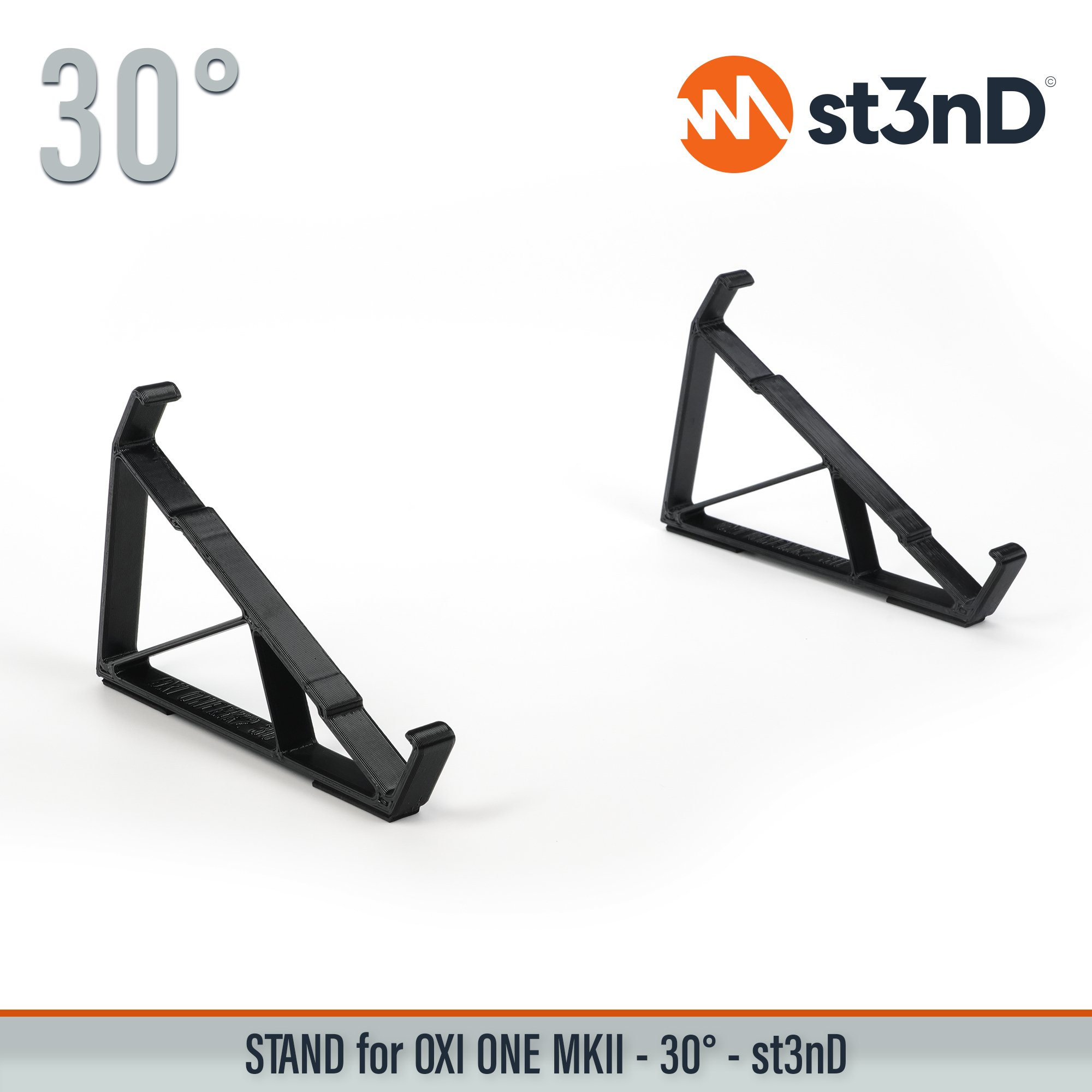 portable, stable, stand, strong, sturdy, tilted, OXI INSTRUMENTS ONE, OXI INSTRUMENTS, ONE MKII, OXI ONE MKII