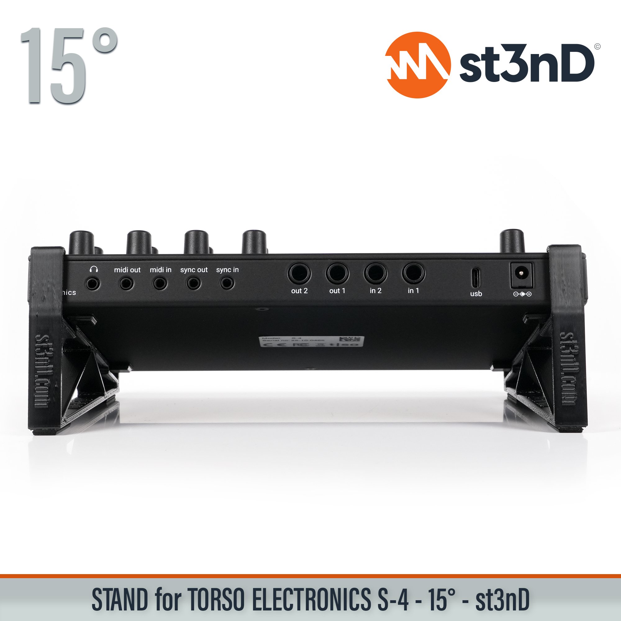 desktop stand generative music music production st3nD stand strong studio gear sturdy torso torso electronics sculpting sampler tso s4 torso s4