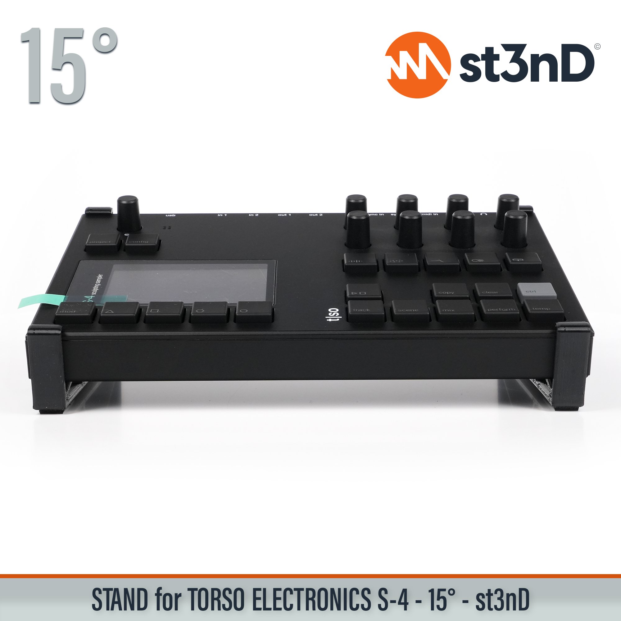 desktop stand generative music music production st3nD stand strong studio gear sturdy torso torso electronics sculpting sampler tso s4 torso s4