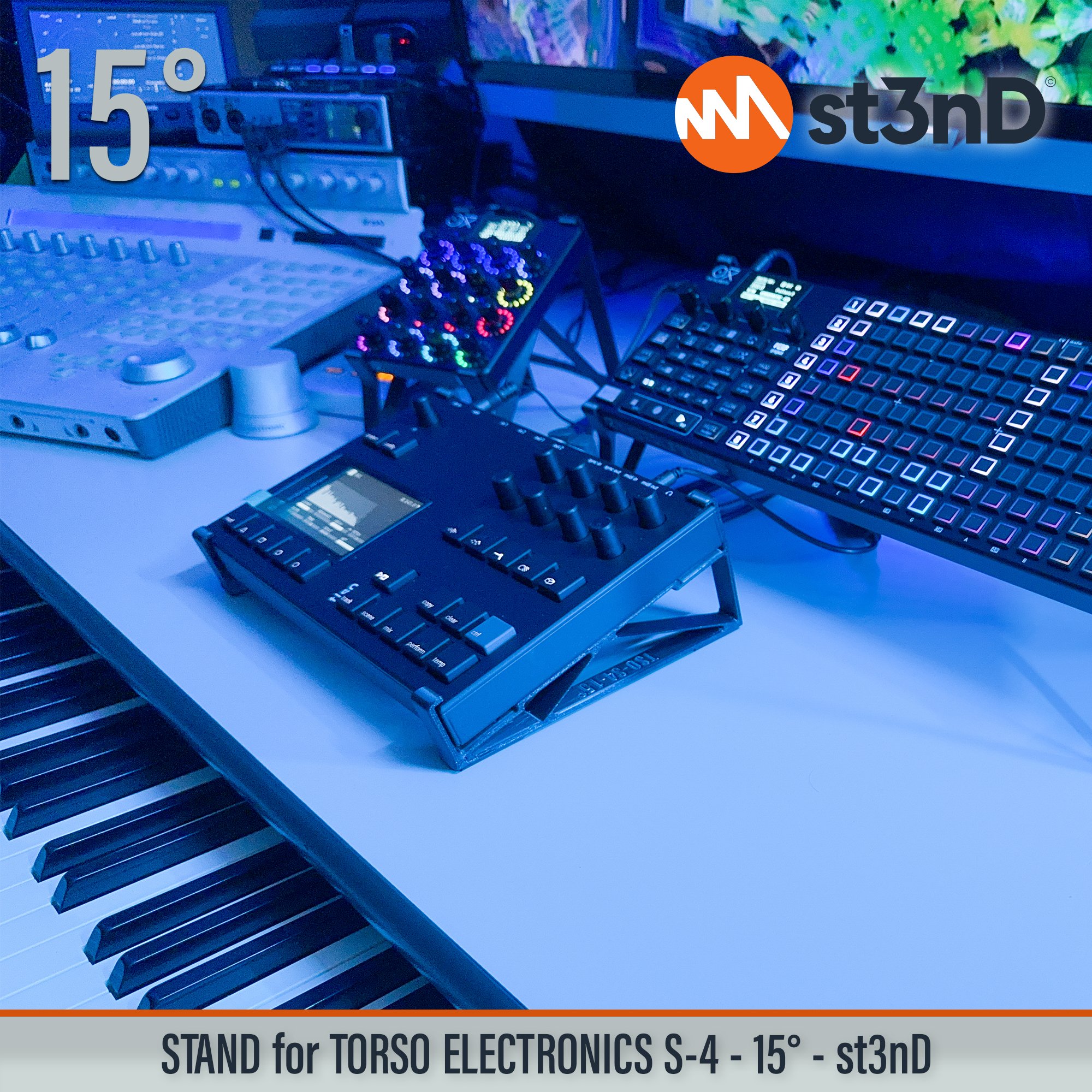 desktop stand generative music music production st3nD stand strong studio gear sturdy torso torso electronics sculpting sampler tso s4 torso s4