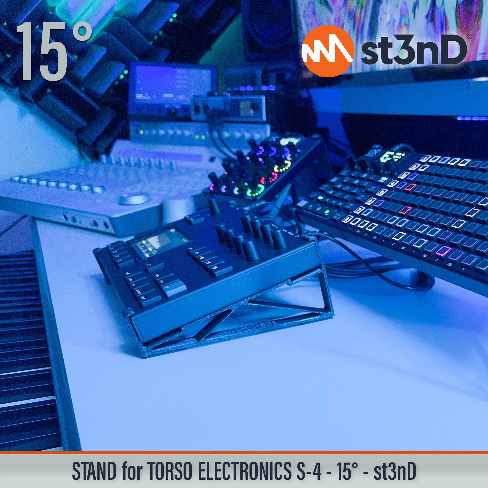 desktop stand generative music music production st3nD stand strong studio gear sturdy torso torso electronics sculpting sampler tso s4 torso s4