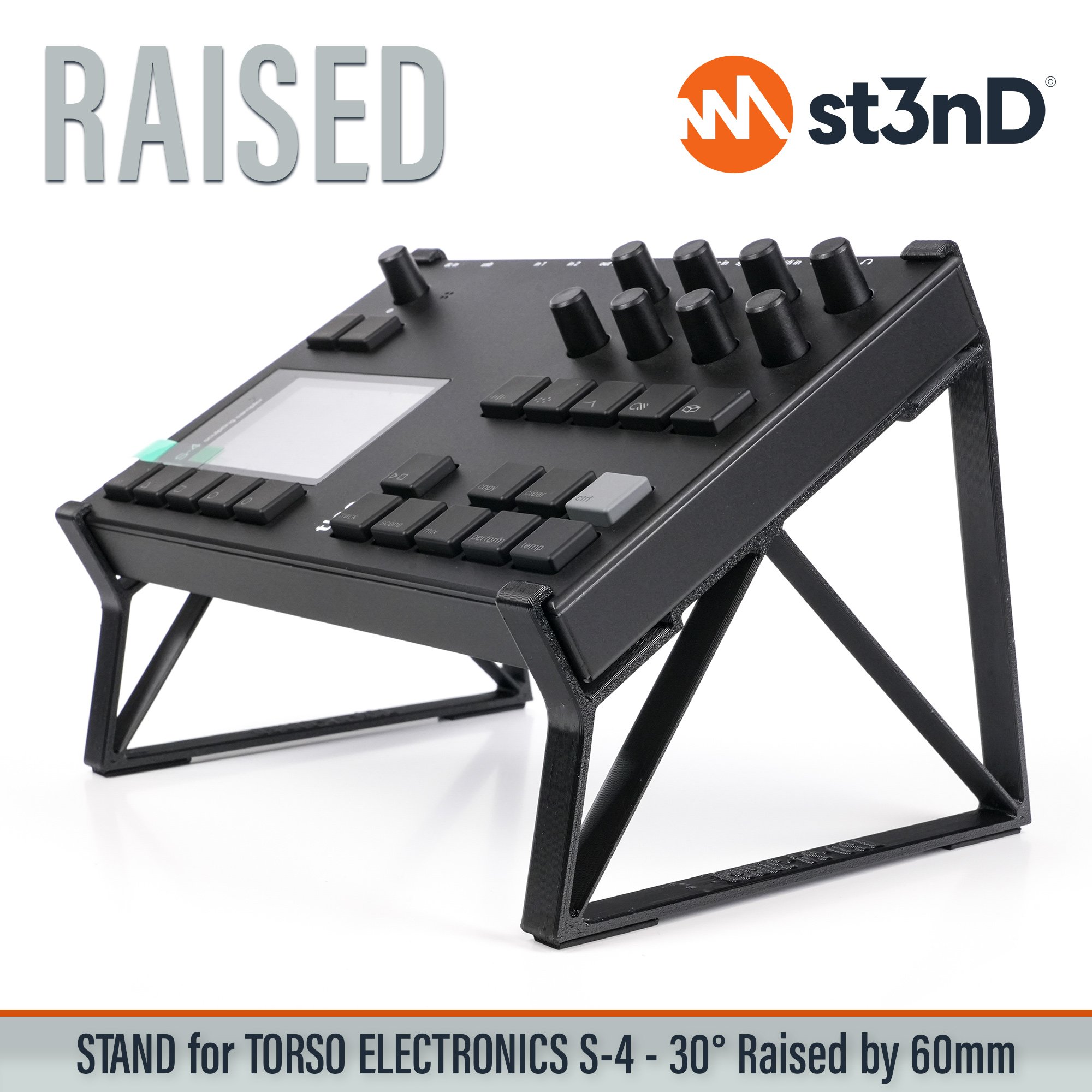 desktop stand generative music music production st3nD stand strong studio gear sturdy torso torso electronics sculpting sampler tso s4 torso s4