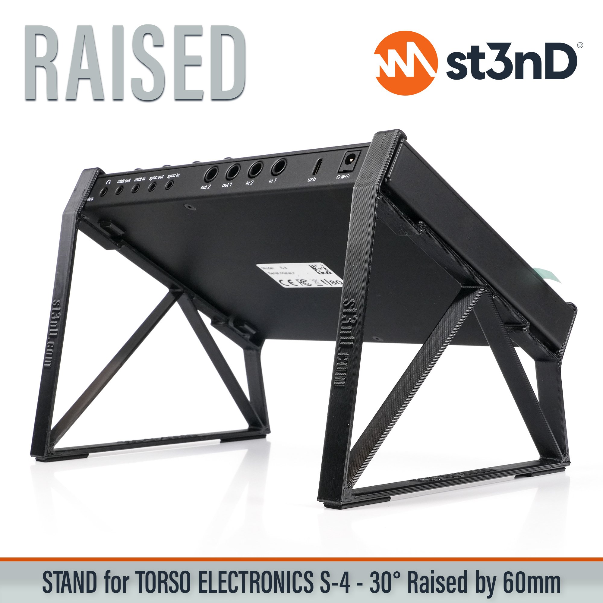 desktop stand generative music music production st3nD stand strong studio gear sturdy torso torso electronics sculpting sampler tso s4 torso s4