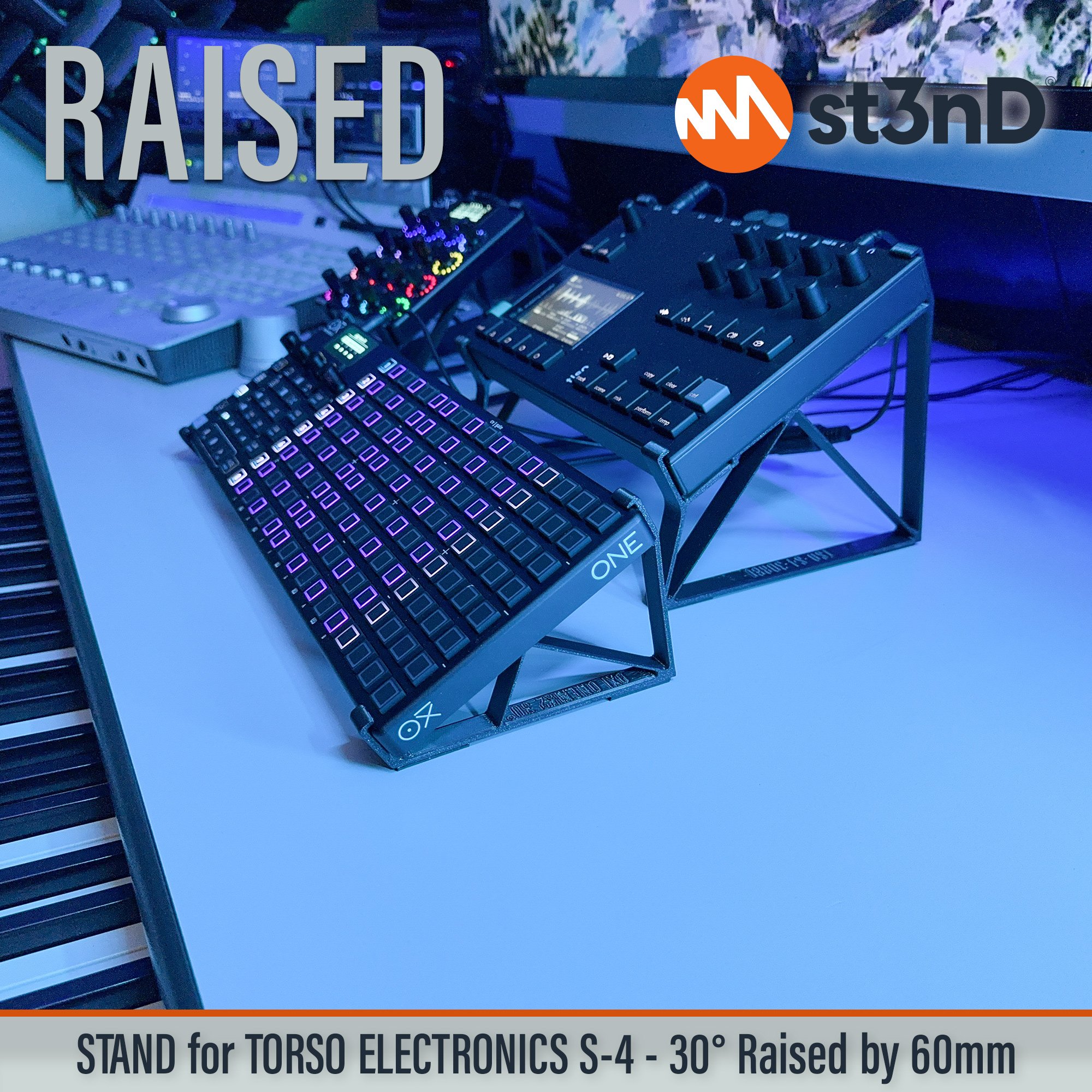desktop stand generative music music production st3nD stand strong studio gear sturdy torso torso electronics sculpting sampler tso s4 torso s4