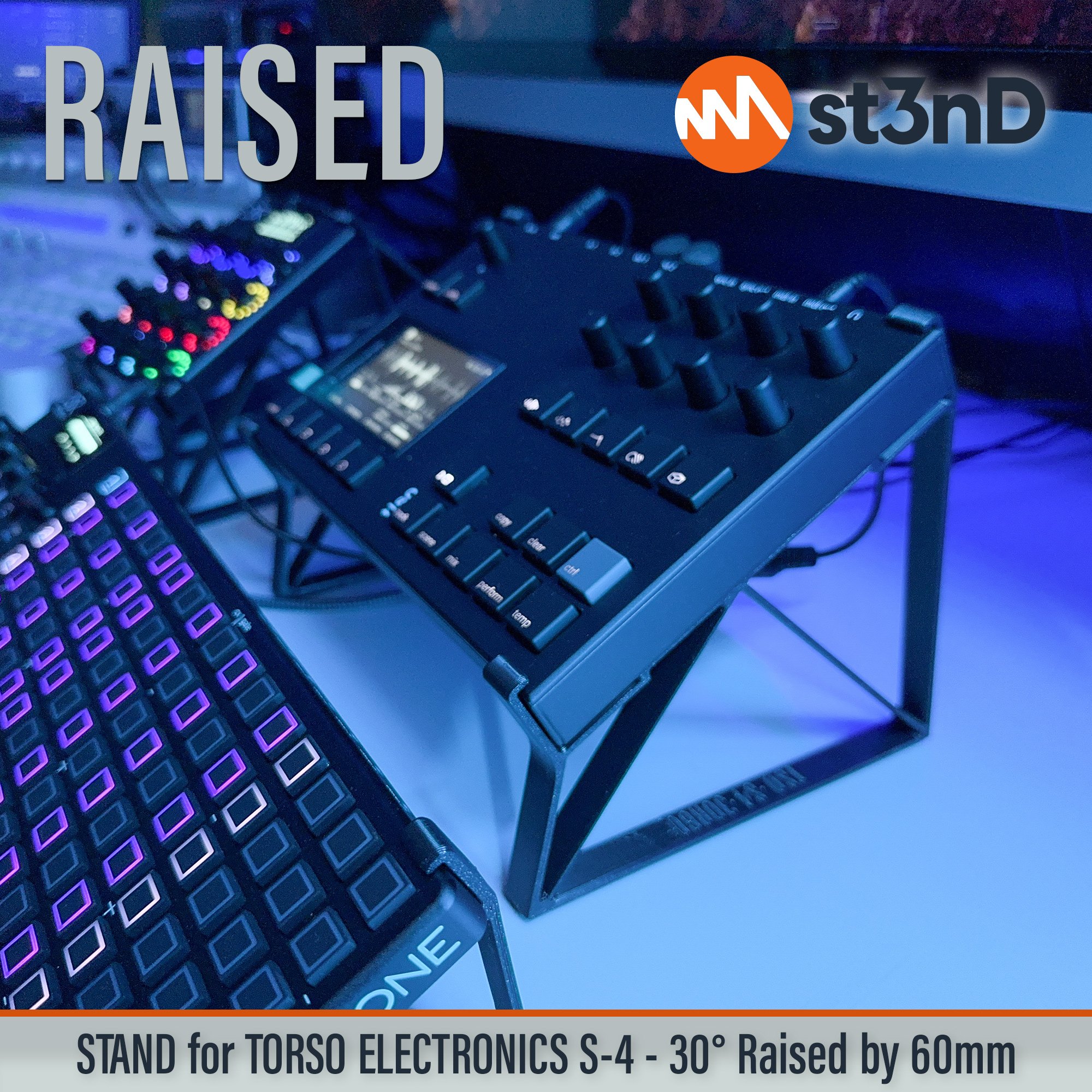 desktop stand generative music music production st3nD stand strong studio gear sturdy torso torso electronics sculpting sampler tso s4 torso s4
