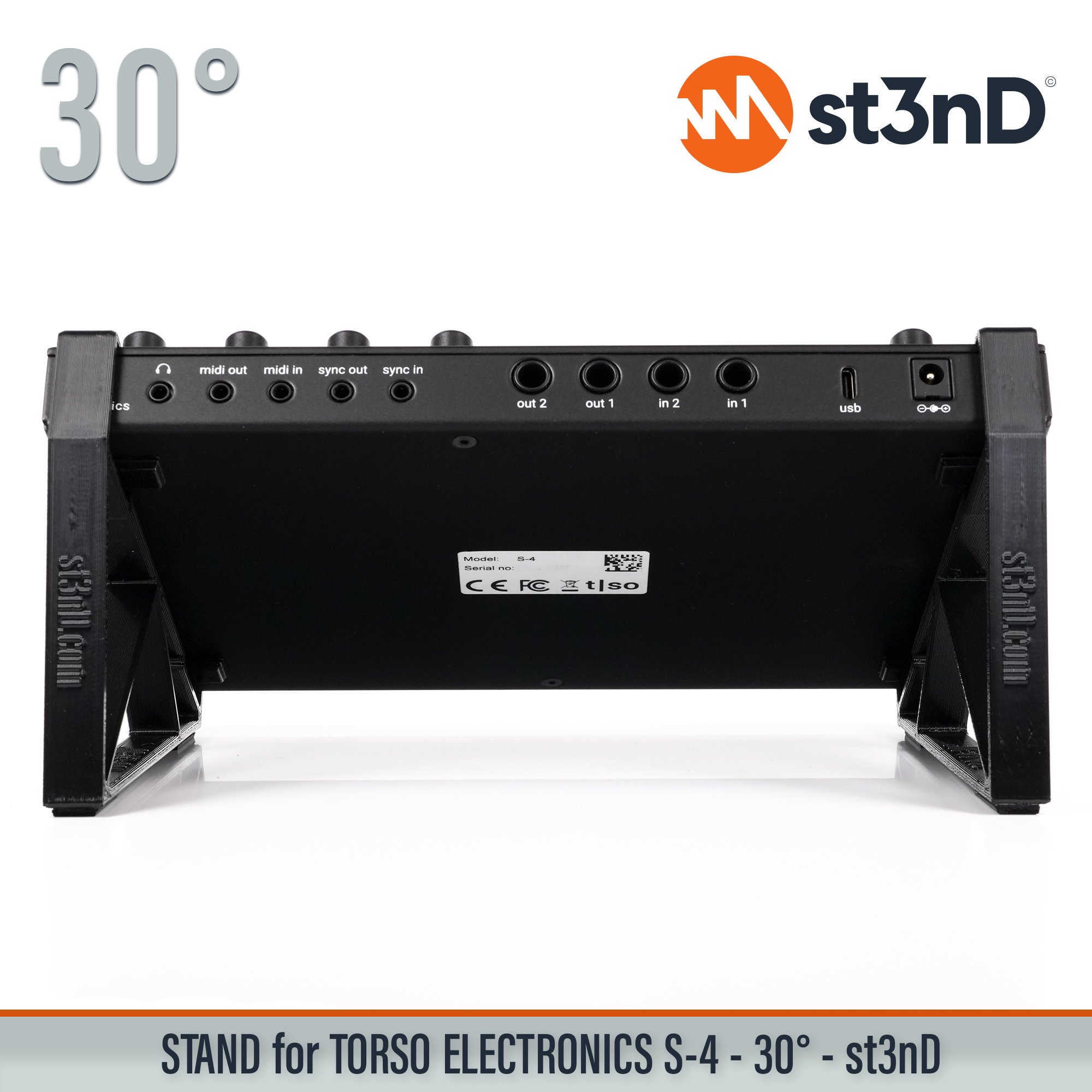 desktop stand generative music music production st3nD stand strong studio gear sturdy torso torso electronics sculpting sampler tso s4 torso s4