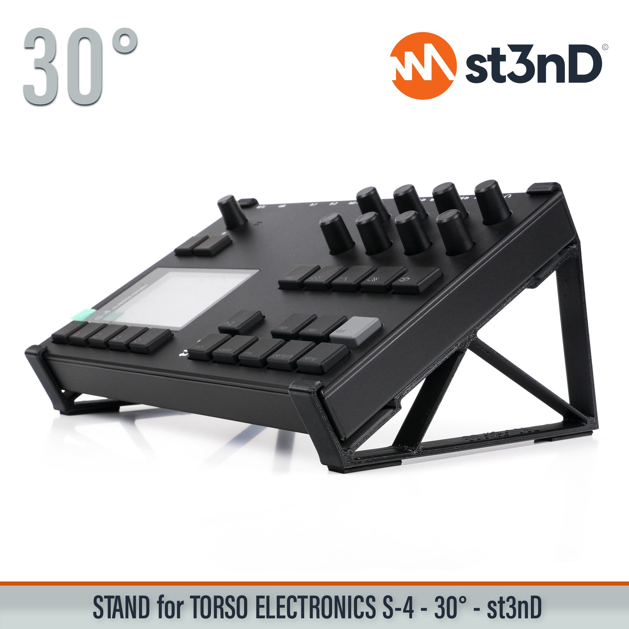 desktop stand generative music music production st3nD stand strong studio gear sturdy torso torso electronics sculpting sampler tso s4 torso s4