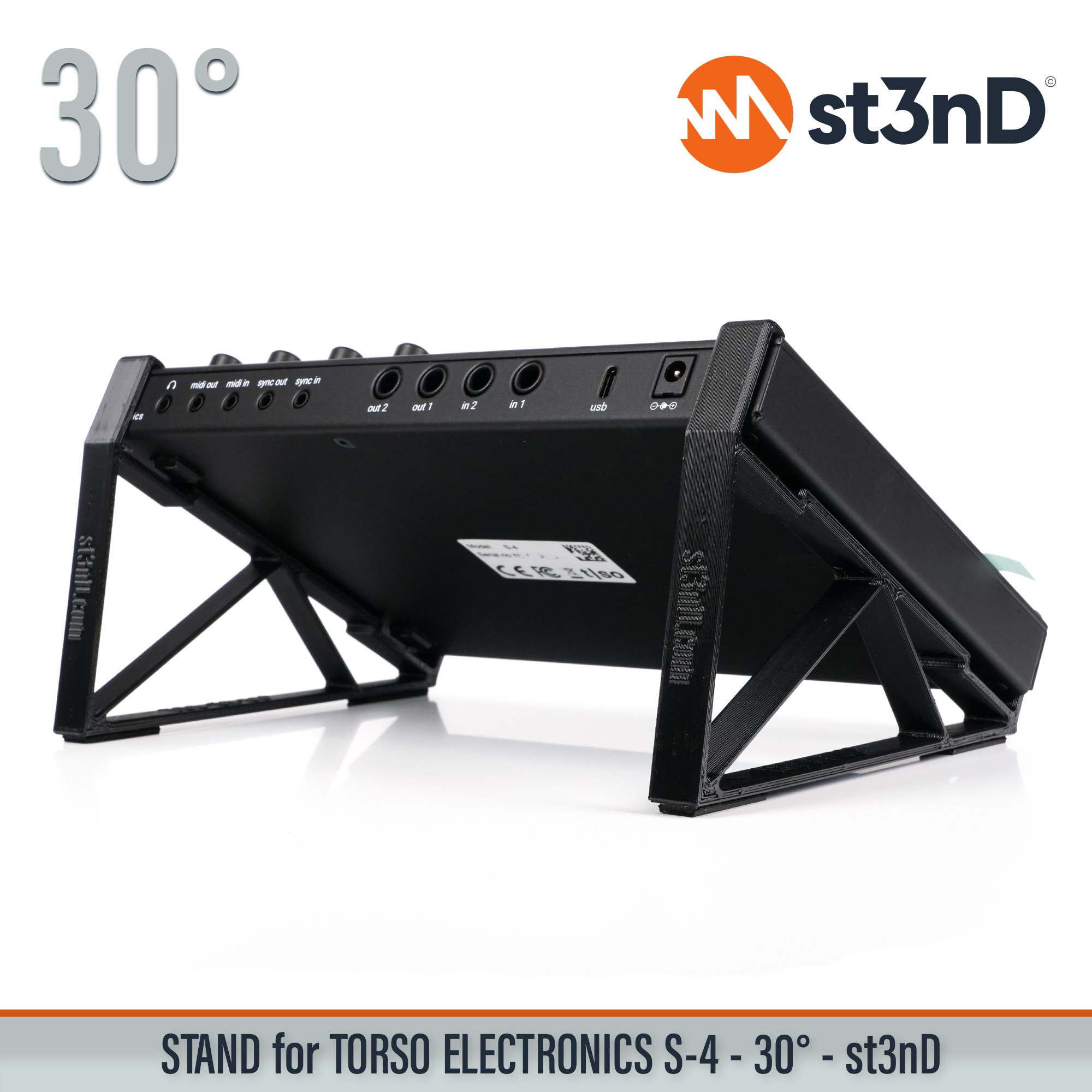 desktop stand generative music music production st3nD stand strong studio gear sturdy torso torso electronics sculpting sampler tso s4 torso s4