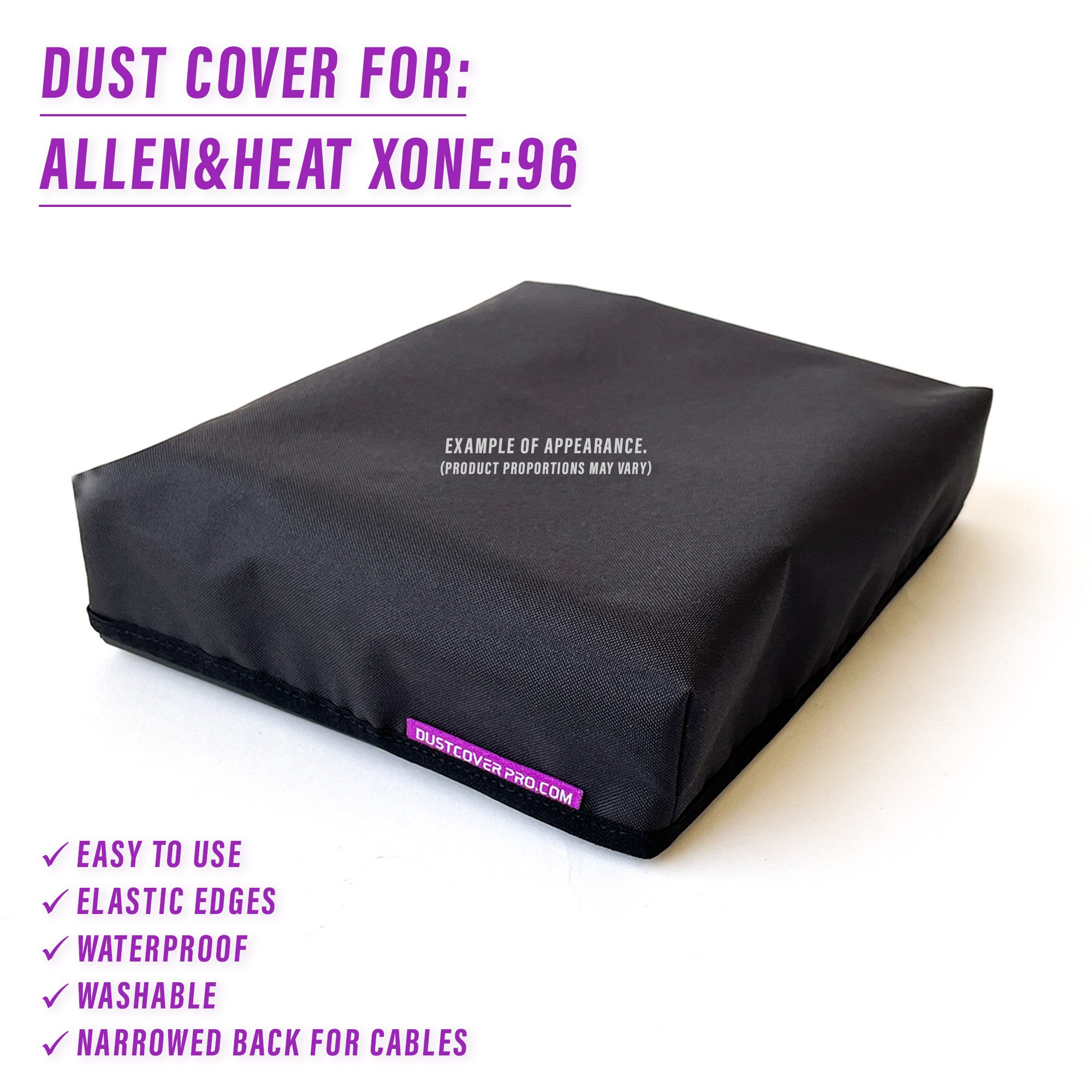 Allen & Heat Xone:96 dust cover dustcover dustcoverpro elastic synth protection water resistant waterproof xone 96