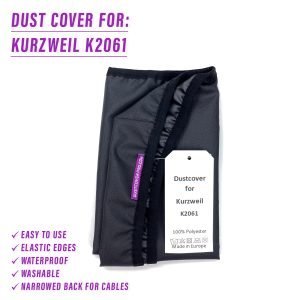 dcp dust cover dustcover dustcoverpro elastic kurzweil synth protection waterproof K2061 kurzweil K2061