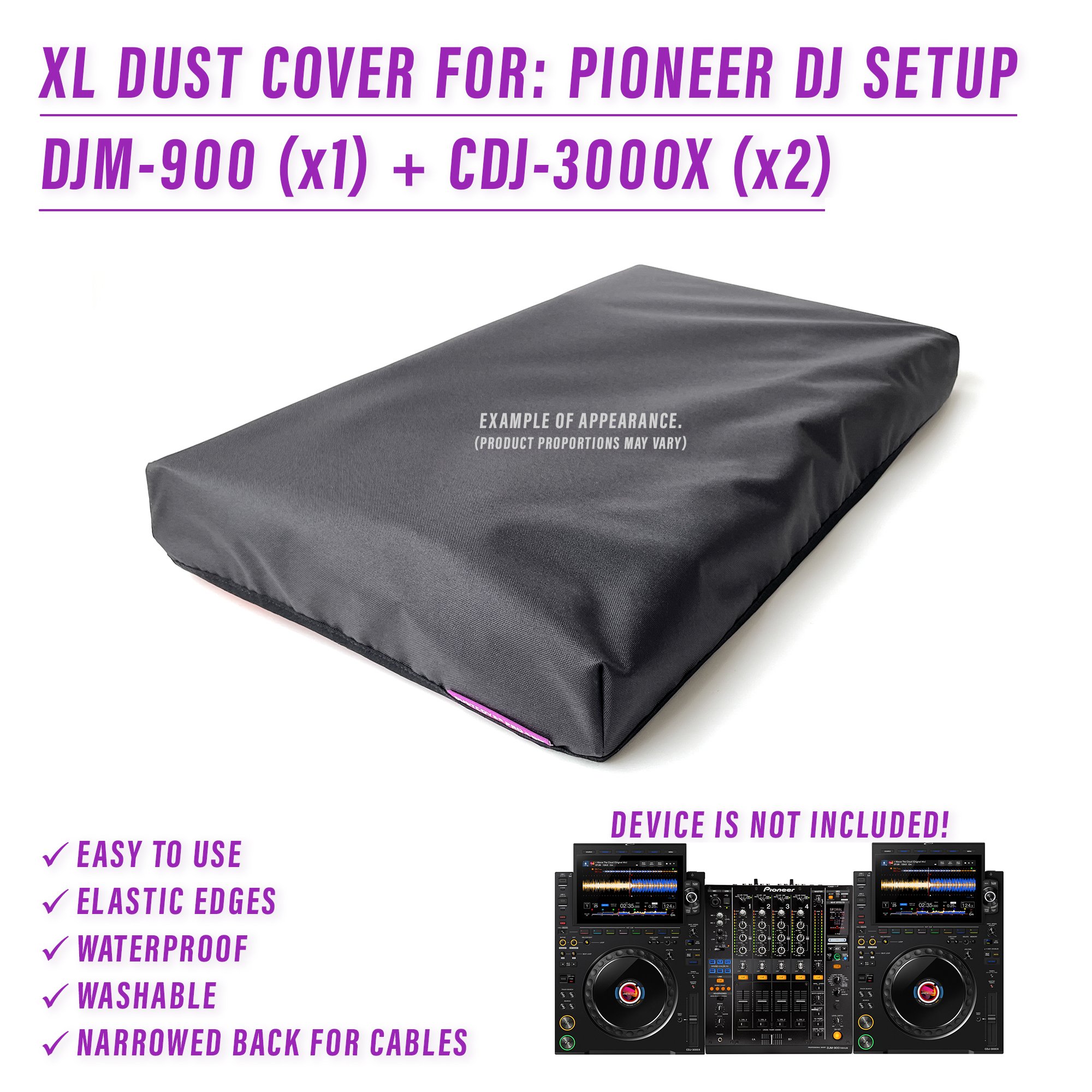 3000x Allen & Heat Xone:92 allen and heat AlphaTheta alphatheta 3000x CDJ-3000X DJ LIVE SET djm900 dust cover dustcover dustcoverpro elastic model-1 mp2015 nexus nxs nxs2 PIONEER Pioneer DJ PIONEER DJ SETUP playdifferently rane water resistant waterproof xone92 xone96 xonepx5