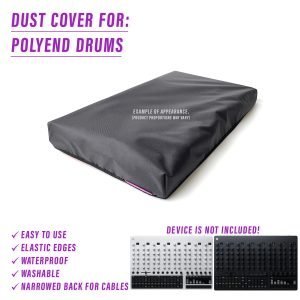 dust cover dustcover dustcoverpro elastic synth synth protection waterproof polyend drums polyend drums drum machine fm synth polyend drum