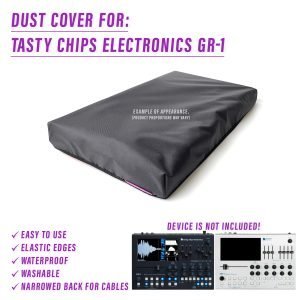 dust cover dustcover dustcoverpro elastic granular synth synth synth protection Tasty Chips Electronics water resistant waterproof GR-1 Tasty GR1 GR1
