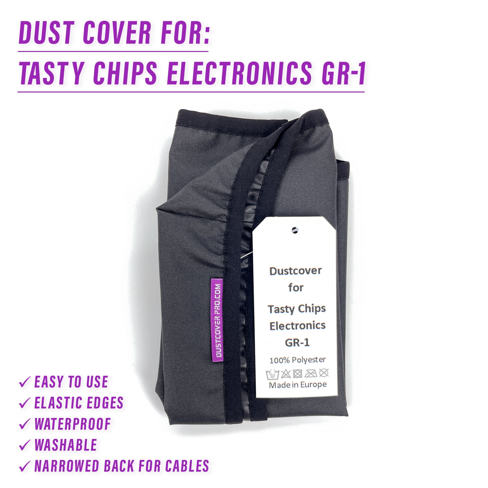 dust cover dustcover dustcoverpro elastic granular synth synth synth protection Tasty Chips Electronics water resistant waterproof GR-1 Tasty GR1 GR1
