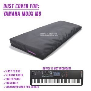 dust cover dustcover dustcoverpro elastic synth synth protection water resistant waterproof yamaha MODX M8