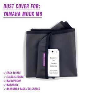 dust cover dustcover dustcoverpro elastic synth synth protection water resistant waterproof yamaha MODX M8