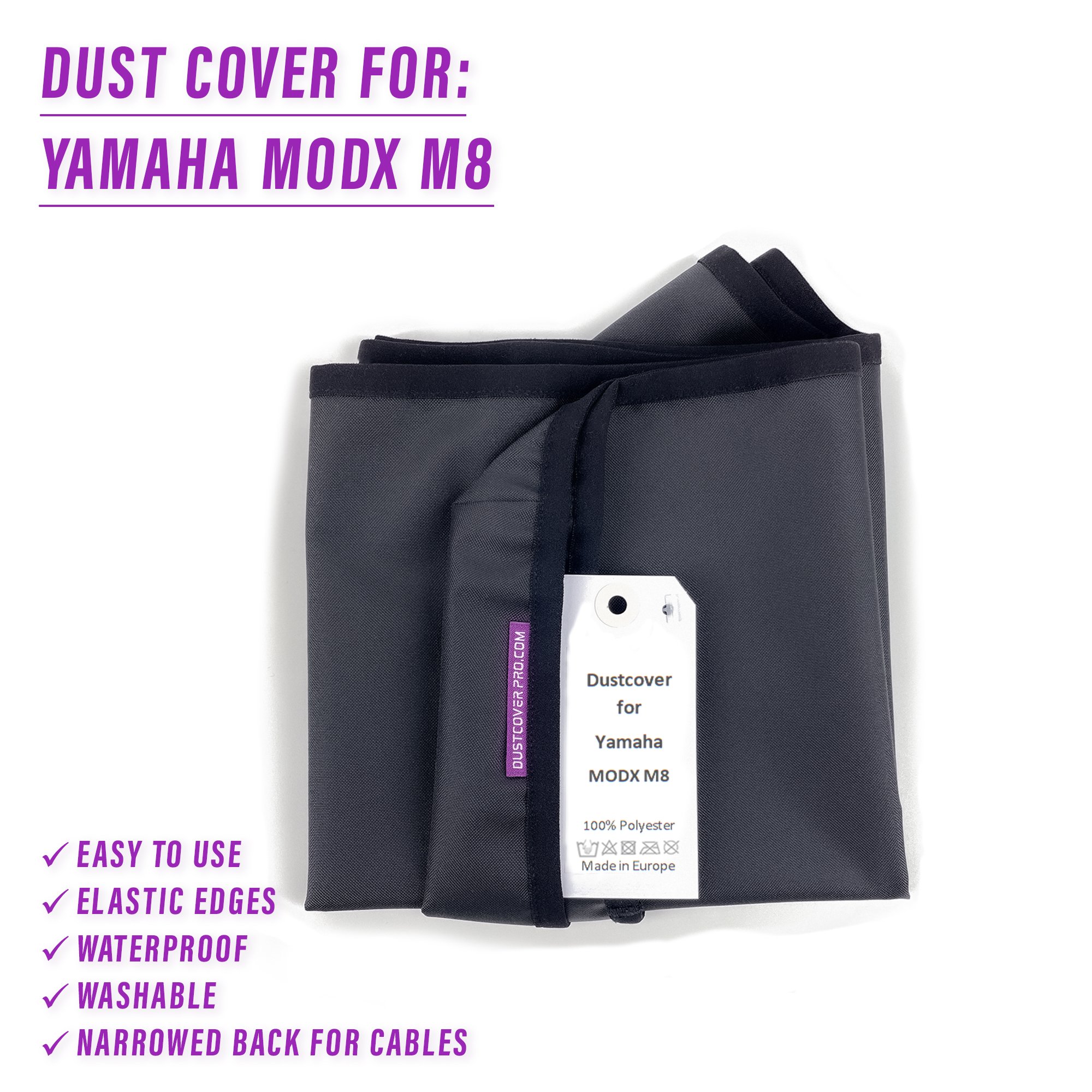 dust cover dustcover dustcoverpro elastic synth synth protection water resistant waterproof yamaha MODX M8