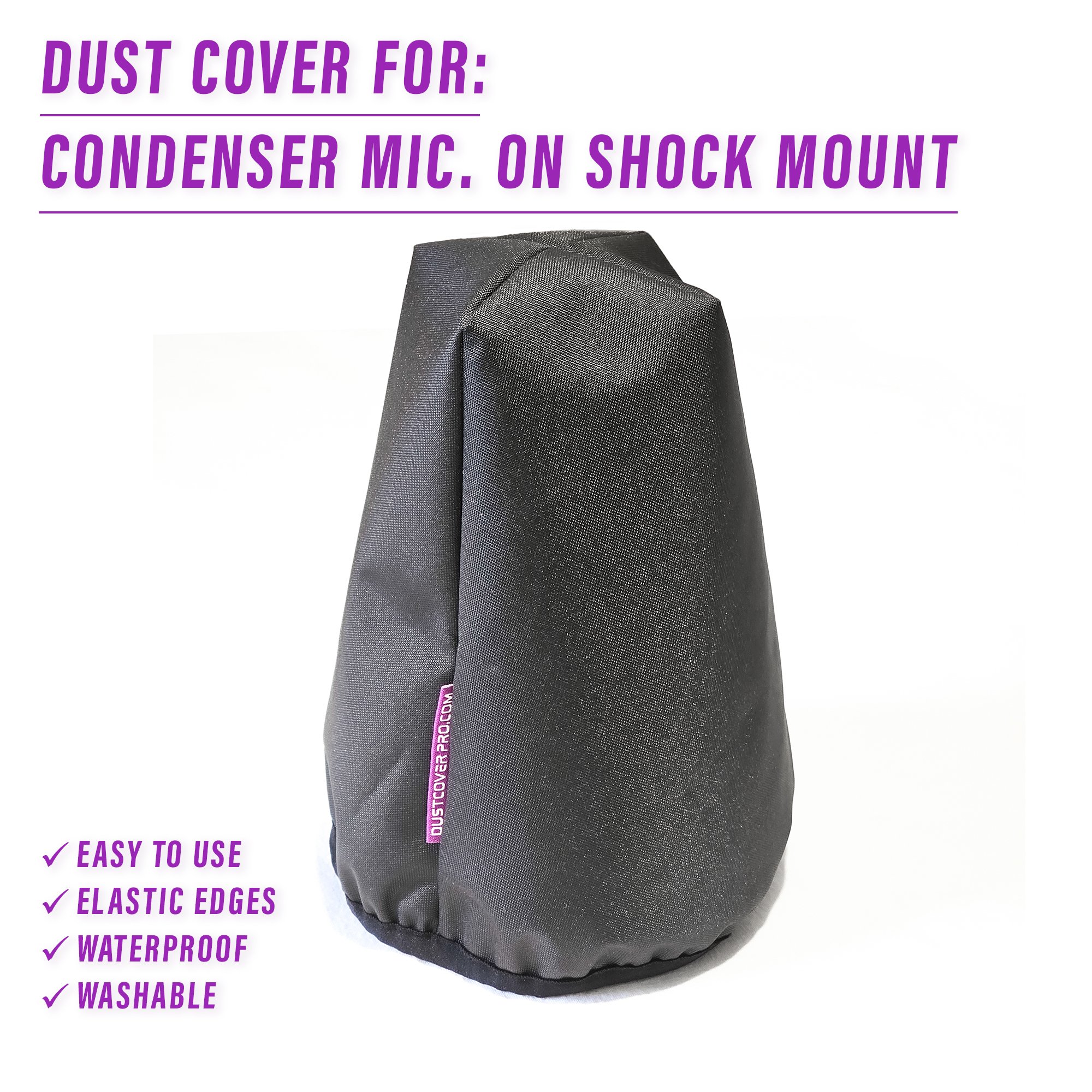 drums dust cover dustcover dustcoverpro elastic synth waterproof studio microphone mics condenser mic cover microphone cover shockmount cover studio mic