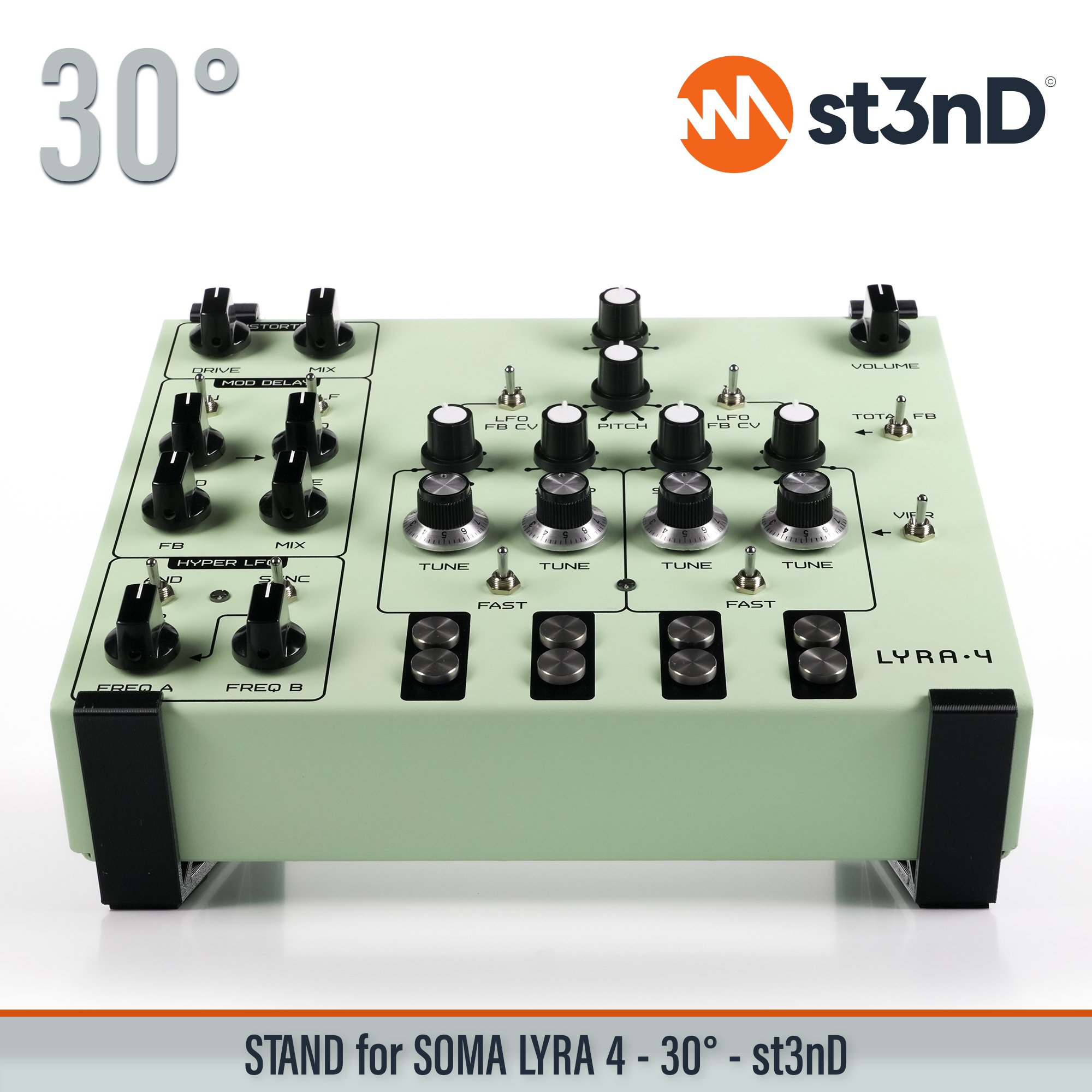 drone synth experimantal music lyra-4 portable soma SOMA Laboratory soma lyra soma lyra 4 SOMA Synths st3nD stable stand strong sturdy