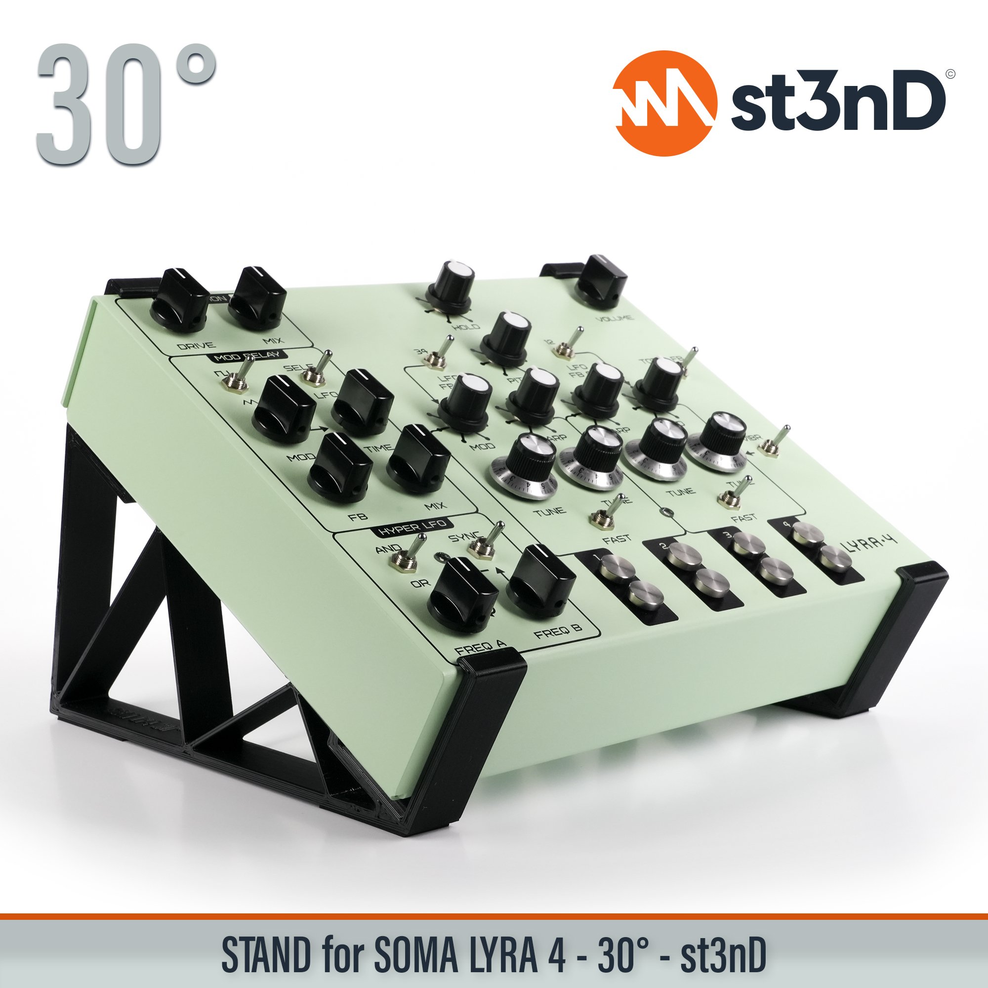 drone synth experimantal music lyra-4 portable soma SOMA Laboratory soma lyra soma lyra 4 SOMA Synths st3nD stable stand strong sturdy