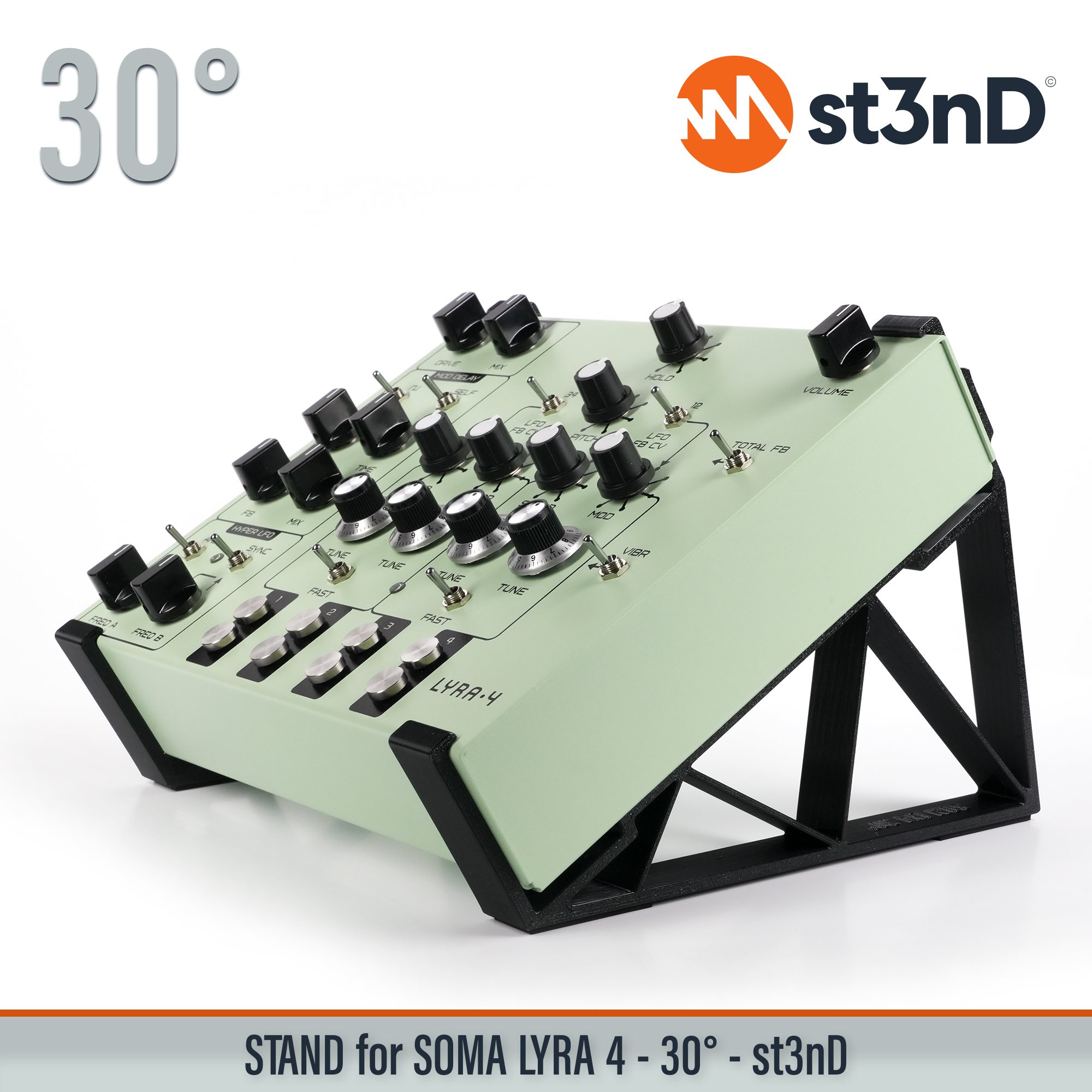 drone synth experimantal music lyra-4 portable soma SOMA Laboratory soma lyra soma lyra 4 SOMA Synths st3nD stable stand strong sturdy