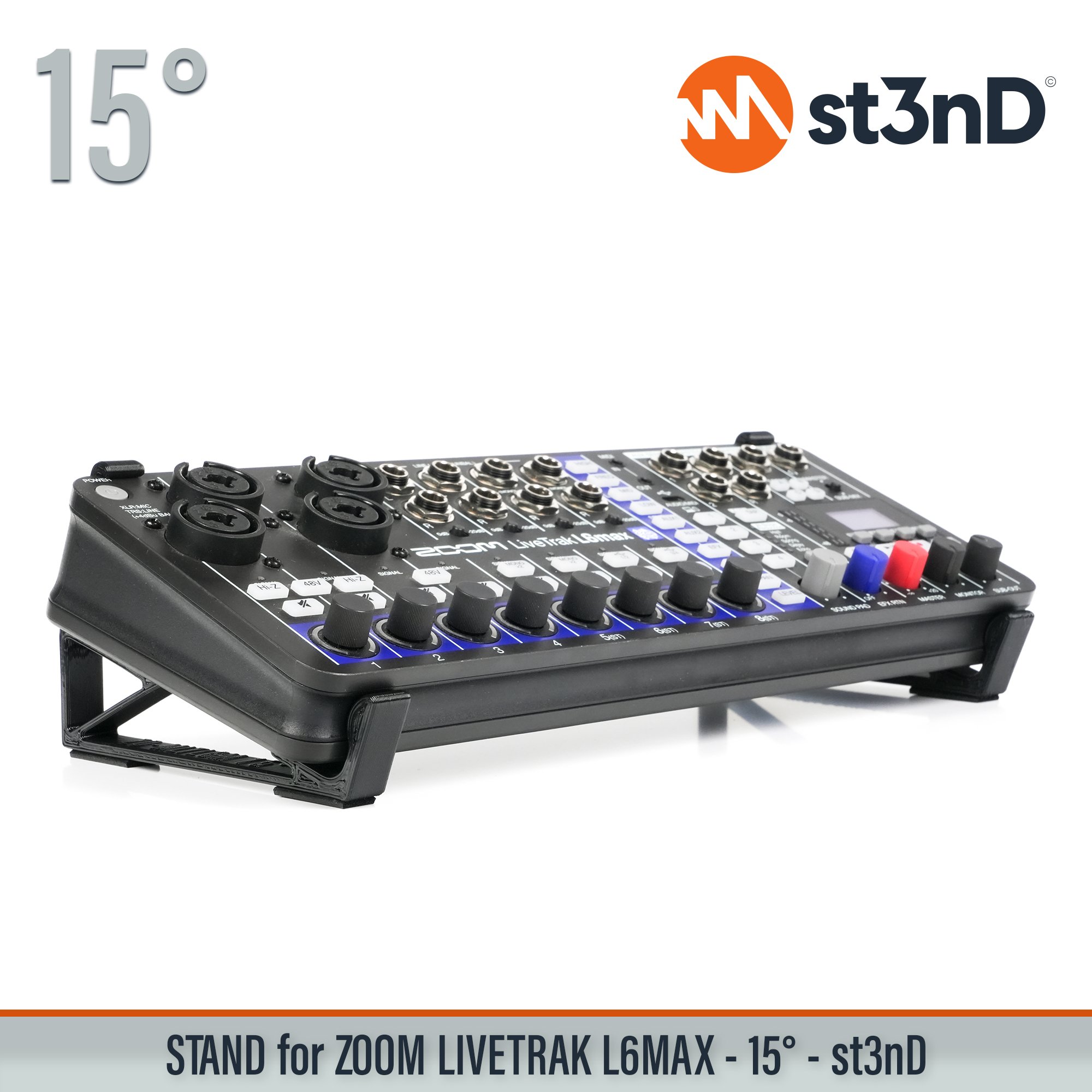 portable st3nD stable stand strong sturdy mixer zoom livetrak l6max livetrak stand zoom stand l6max stand