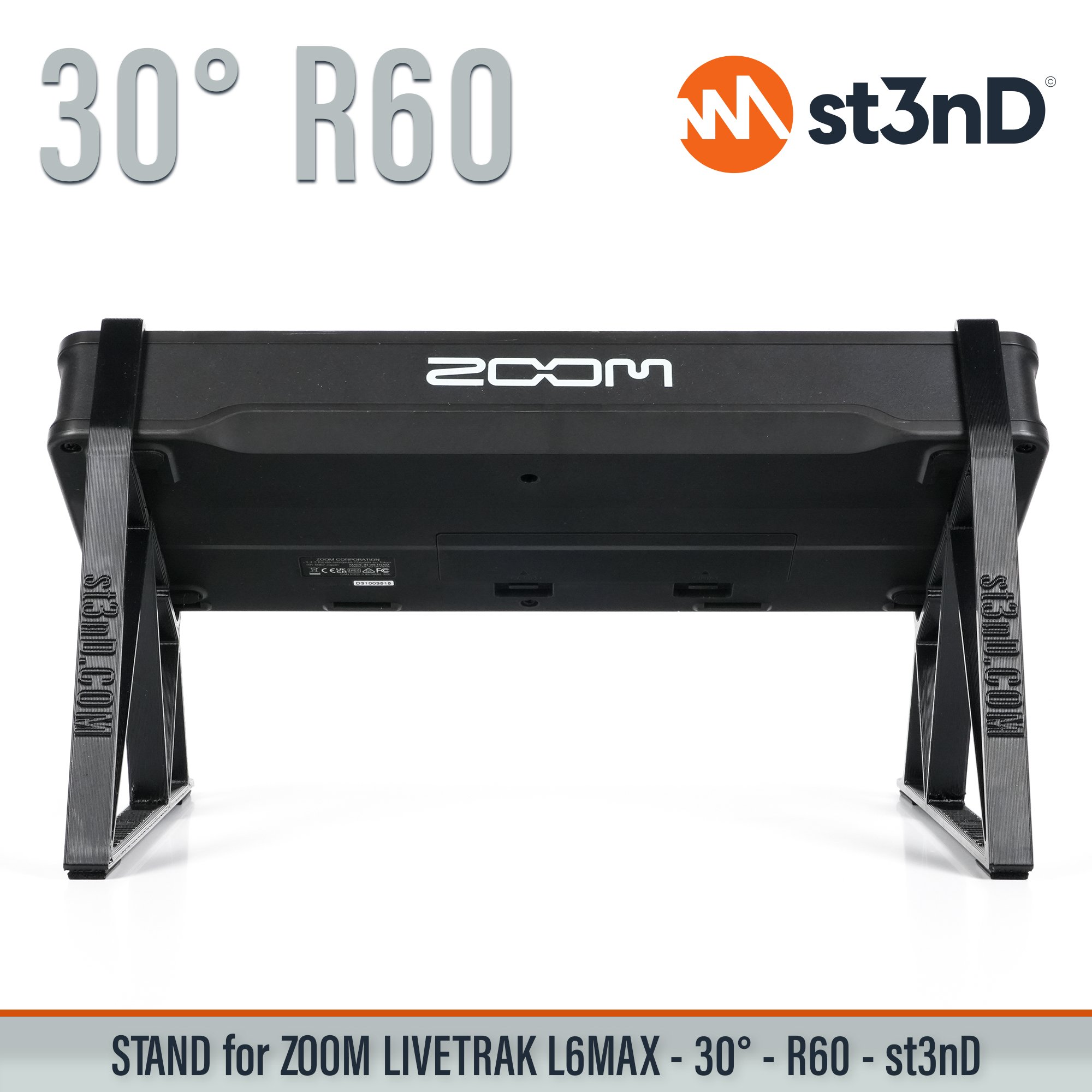 l6max l6max stand livetrak livetrak stand mixer portable st3nD stable stand strong sturdy zoom zoom stand