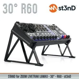 l6max l6max stand livetrak livetrak stand mixer portable st3nD stable stand strong sturdy zoom zoom stand