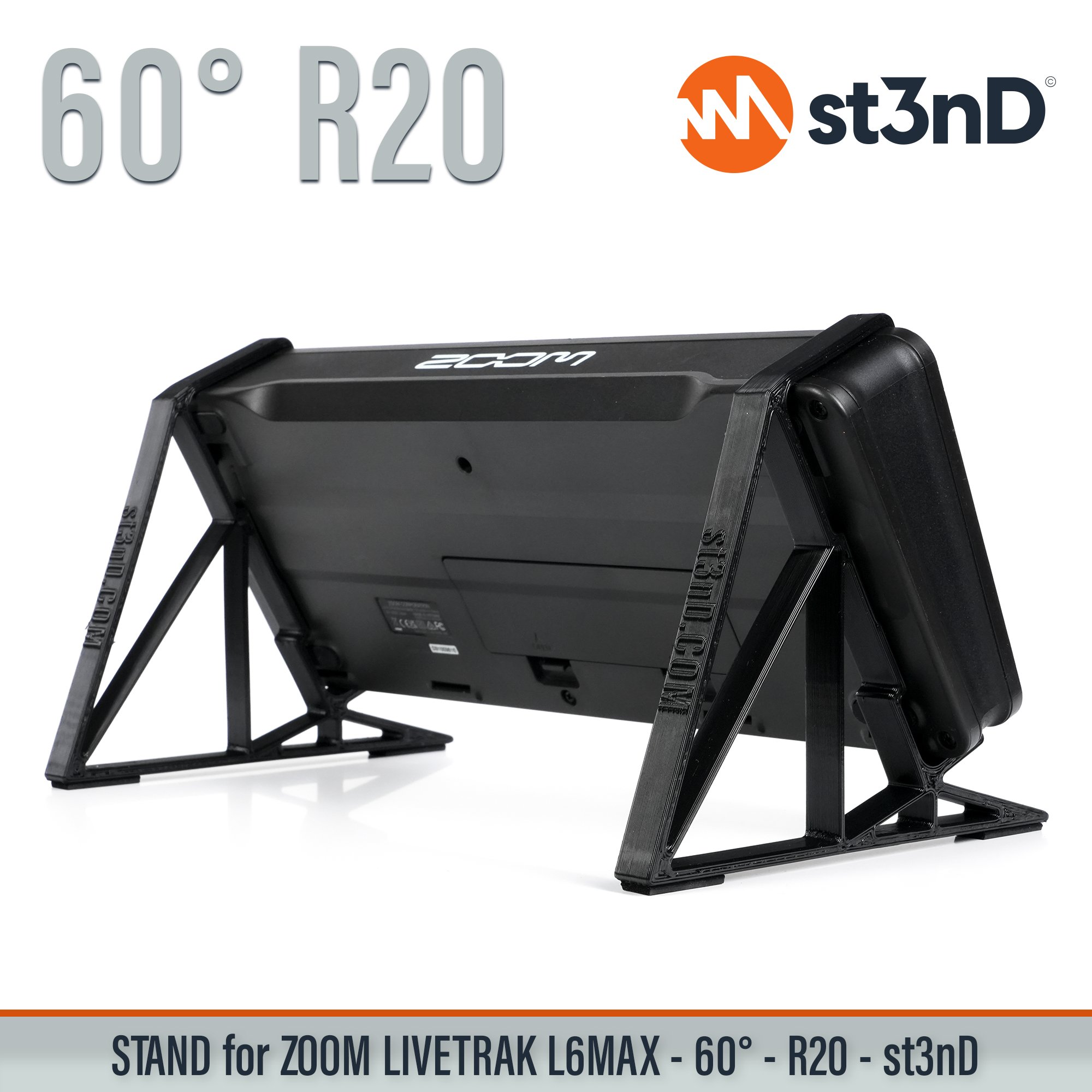 l6max l6max stand livetrak livetrak stand mixer portable st3nD stable stand strong sturdy zoom zoom stand raised