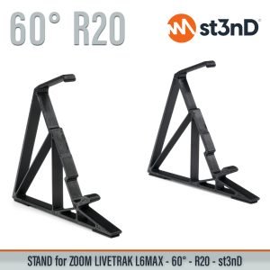 l6max l6max stand livetrak livetrak stand mixer portable st3nD stable stand strong sturdy zoom zoom stand raised