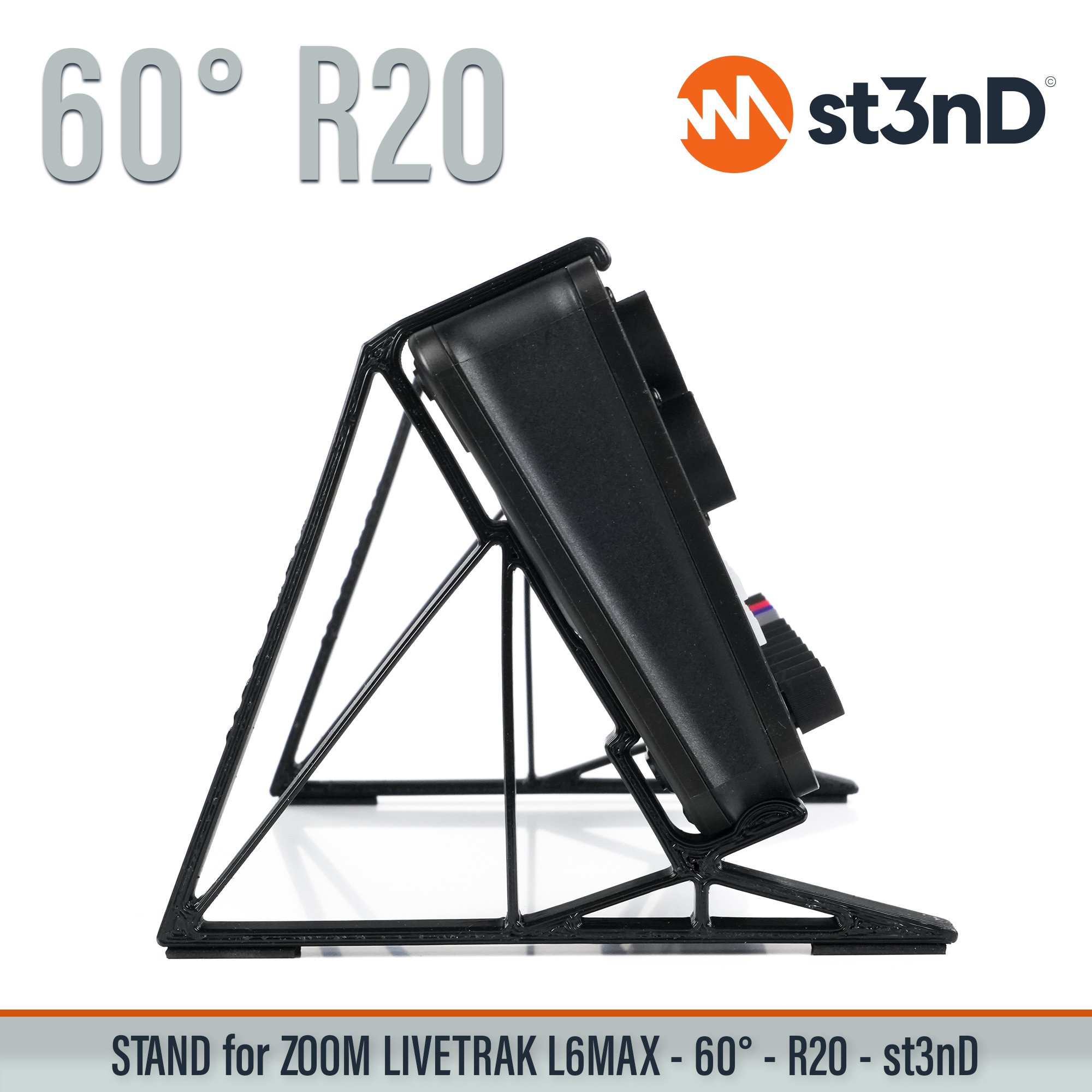 l6max l6max stand livetrak livetrak stand mixer portable st3nD stable stand strong sturdy zoom zoom stand raised