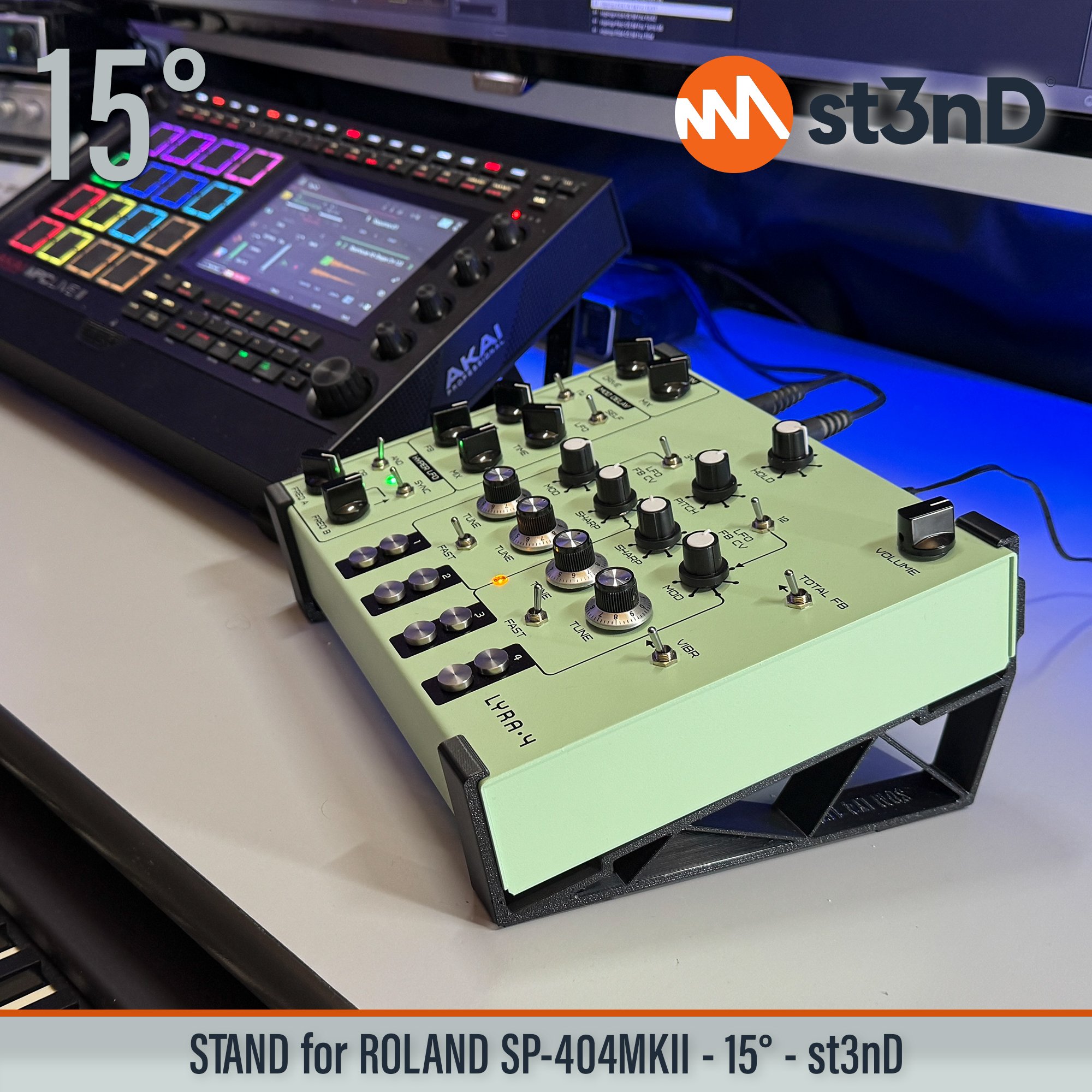 drone synth experimantal music portable soma SOMA Laboratory soma lyra SOMA Synths st3nD stable stand strong sturdy lyra 4 soma lyra 4