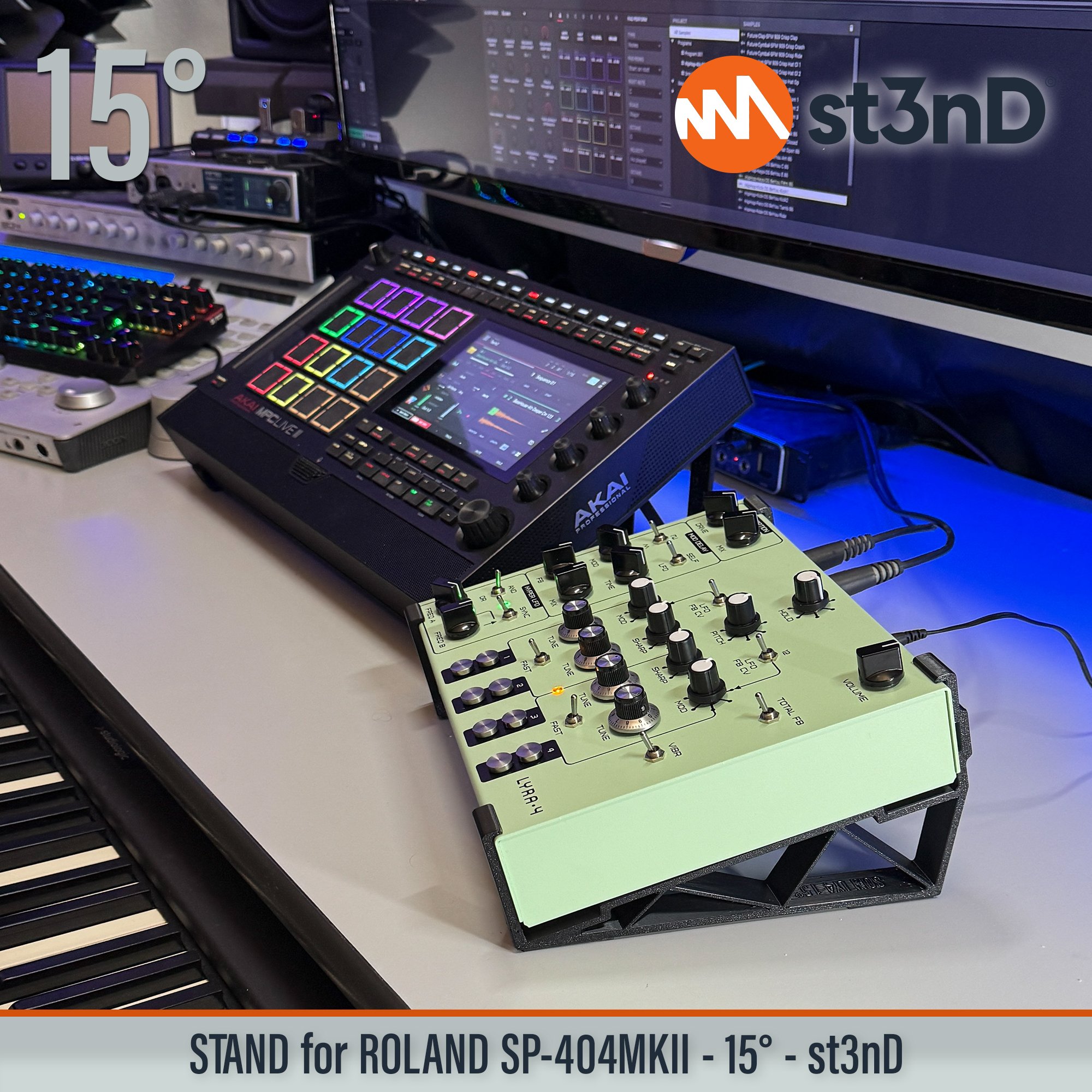 drone synth experimantal music portable soma SOMA Laboratory soma lyra SOMA Synths st3nD stable stand strong sturdy lyra 4 soma lyra 4