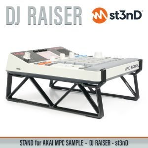 akai akai mpc akai mpc sample desktop portable raised sample st3nD stable stand strong sturdy synth tilted dj raiser dj riser elevated