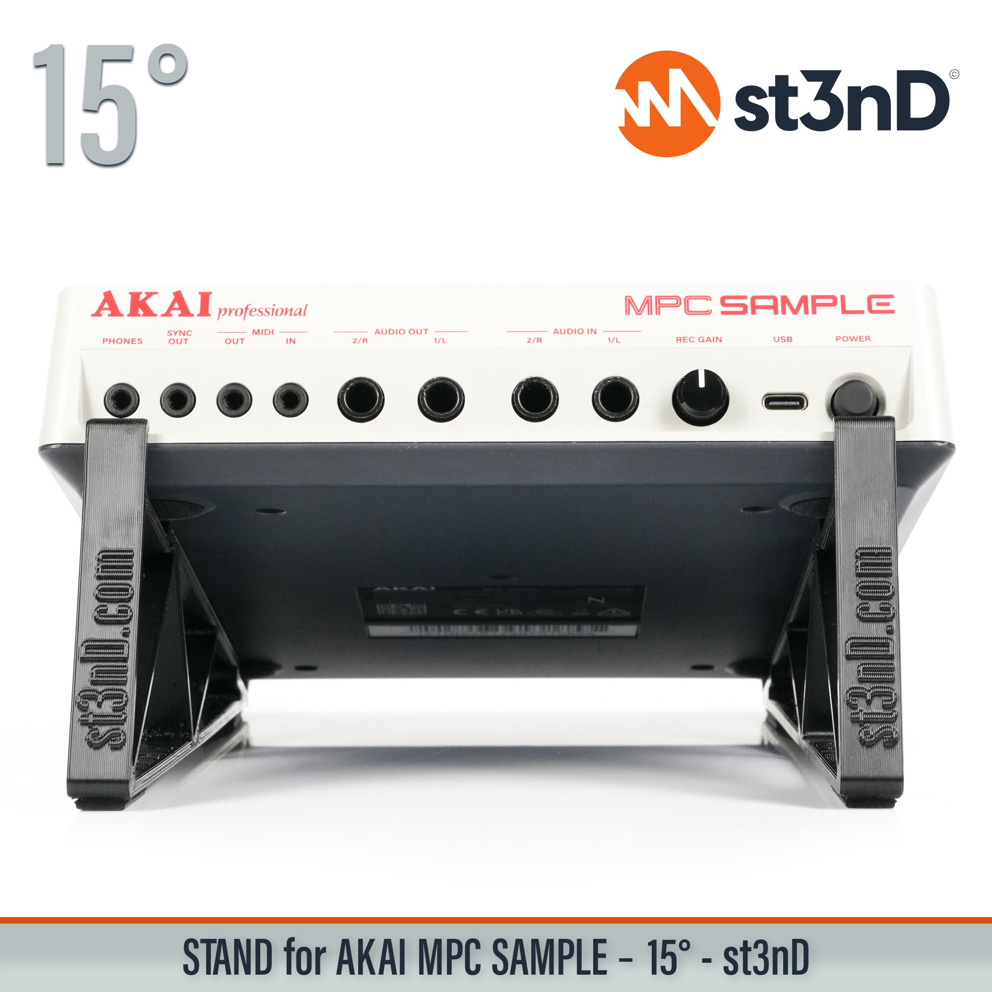 desktop portable st3nD stable stand strong sturdy synth tilted akai akai mpc akai mpc sample sample