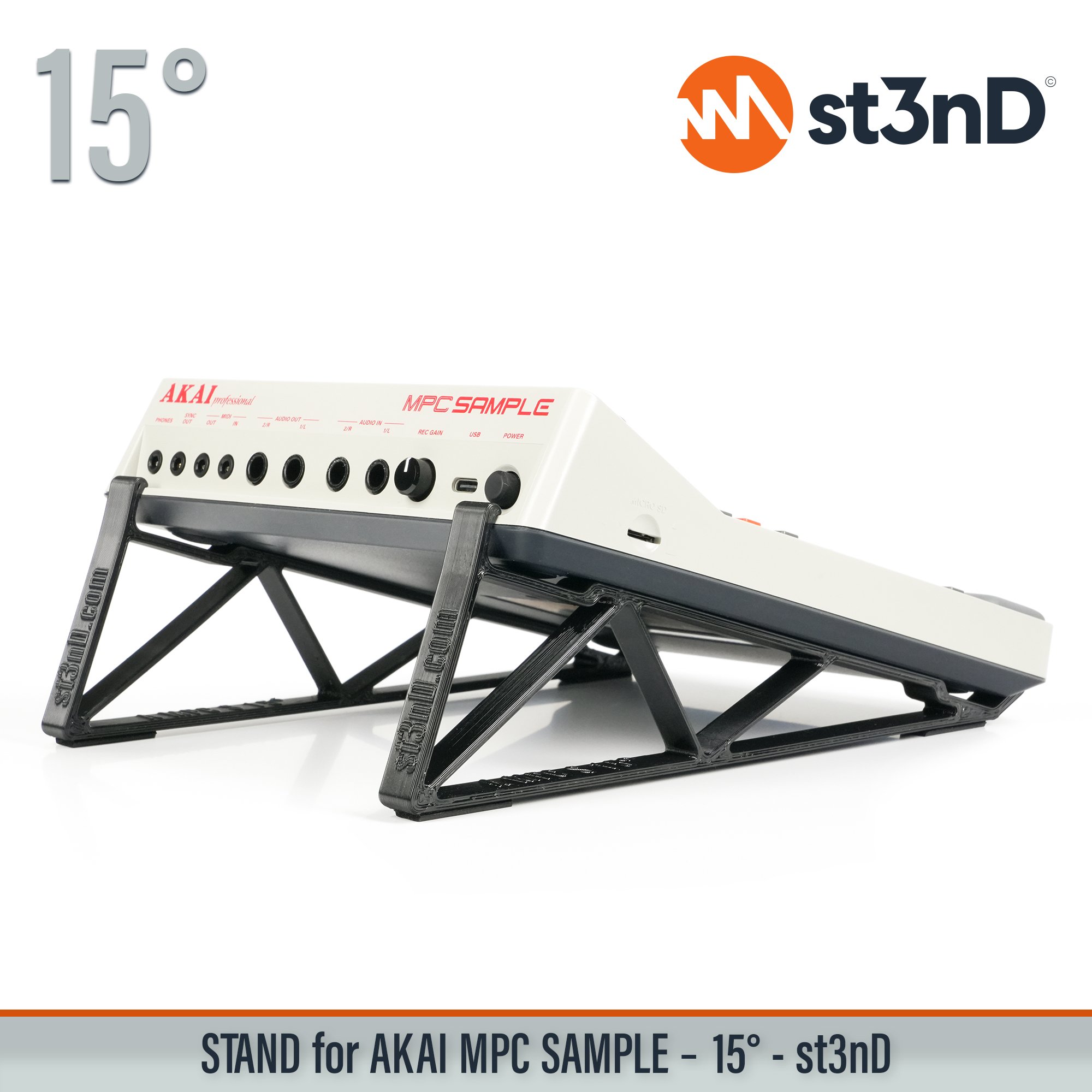 desktop portable st3nD stable stand strong sturdy synth tilted akai akai mpc akai mpc sample sample