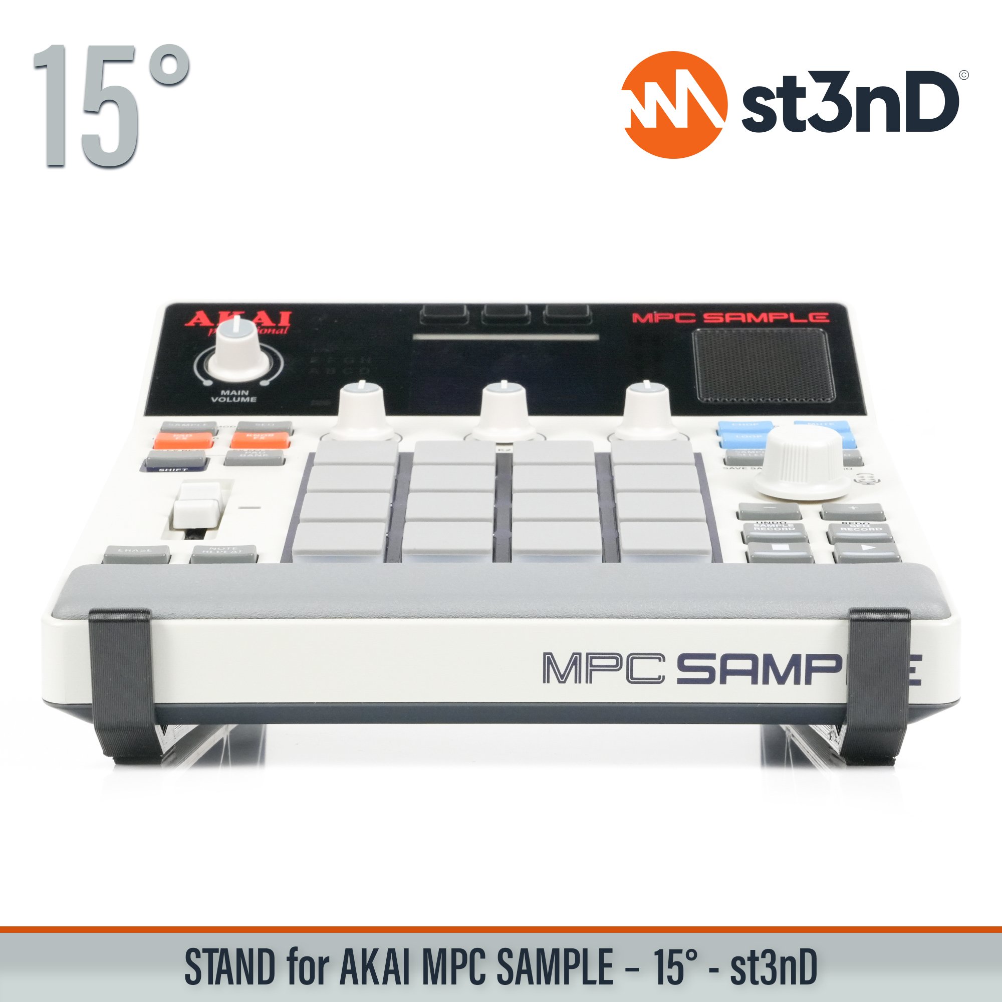 desktop portable st3nD stable stand strong sturdy synth tilted akai akai mpc akai mpc sample sample