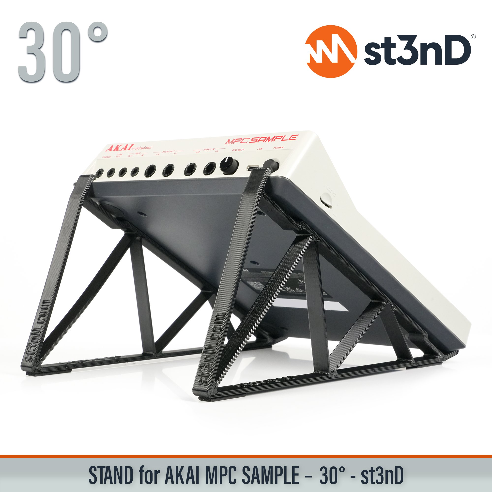 akai akai mpc akai mpc sample desktop portable sample st3nD stable stand strong sturdy synth tilted