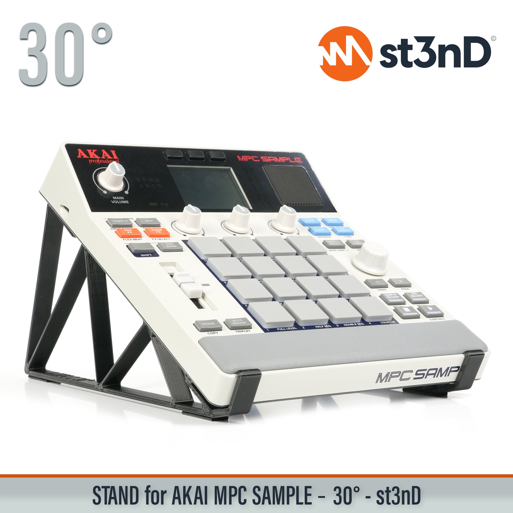 Home 17 akai akai mpc akai mpc sample desktop portable sample st3nD stable stand strong sturdy synth tilted