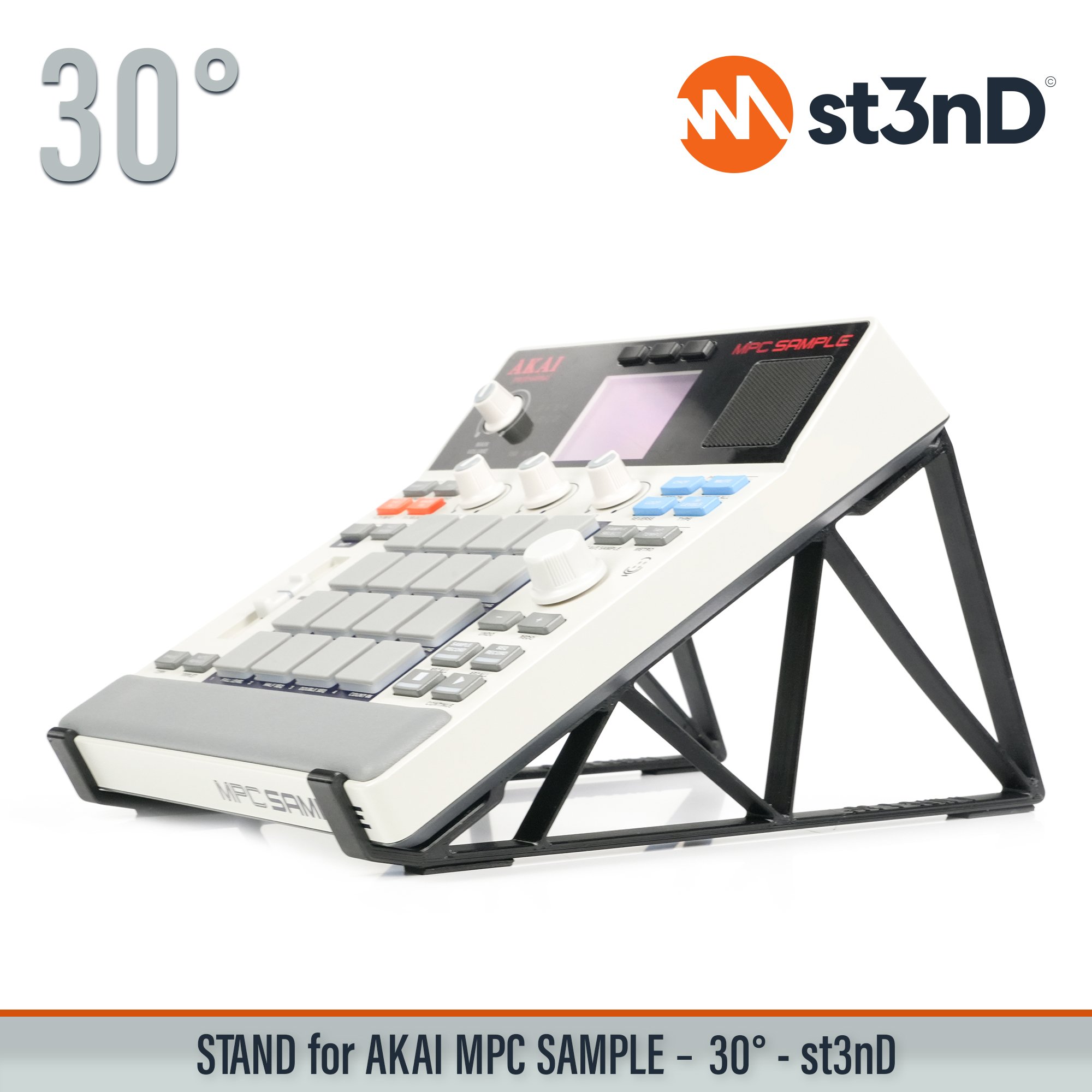 akai akai mpc akai mpc sample desktop portable sample st3nD stable stand strong sturdy synth tilted